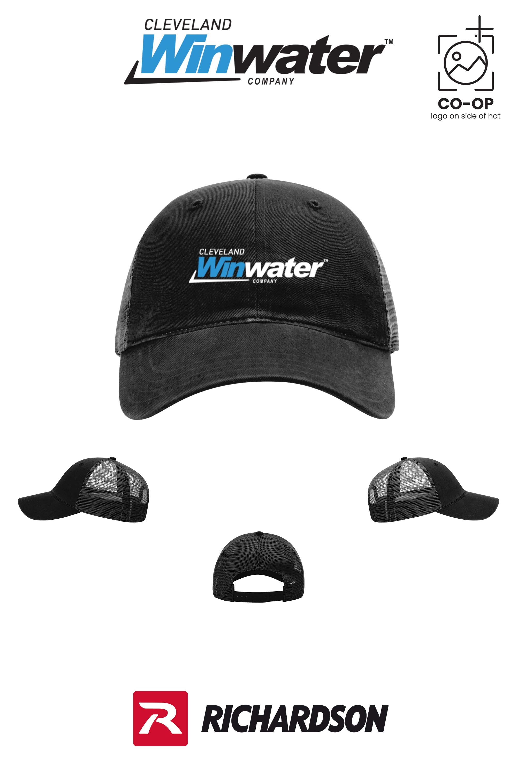 Richardson 111 Garment Washed Trucker - Winwater of Cleveland