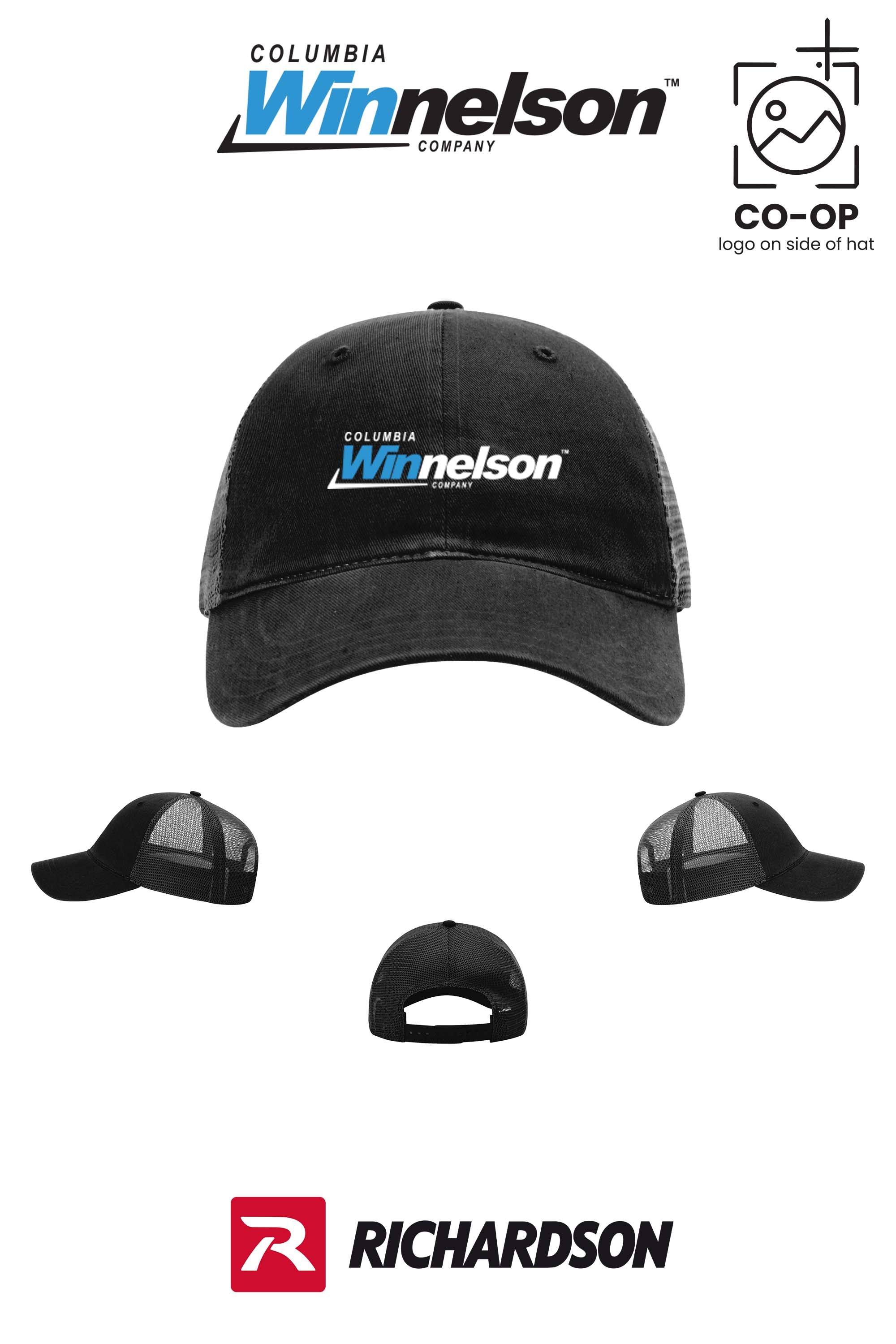 Richardson 111 Garment Washed Trucker - Columbia MO Winnelson