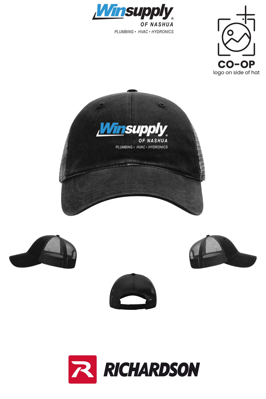Richardson 111 Garment Washed Trucker - Winsupply of Nashua
