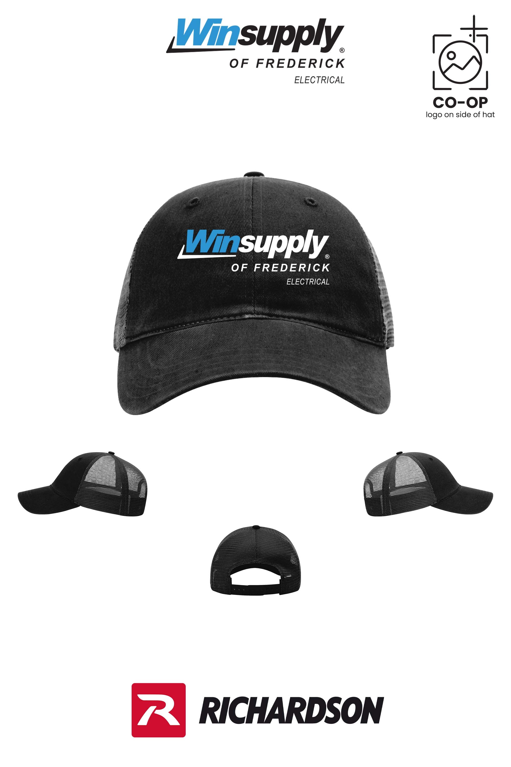 Richardson 111 Garment Washed Trucker - Winsupply of Frederick