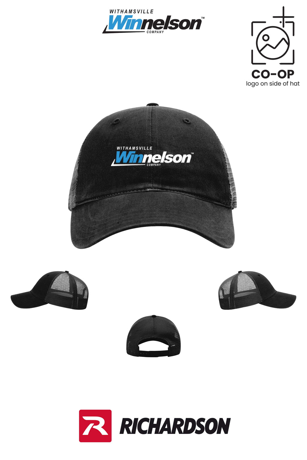 Richardson 111 Garment Washed Trucker - Withamsville Winnelson
