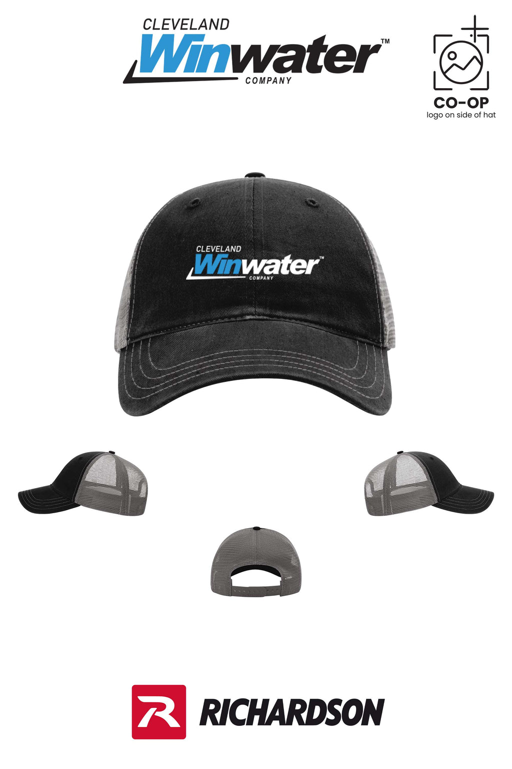 Richardson 111 Garment Washed Trucker - Winwater of Cleveland