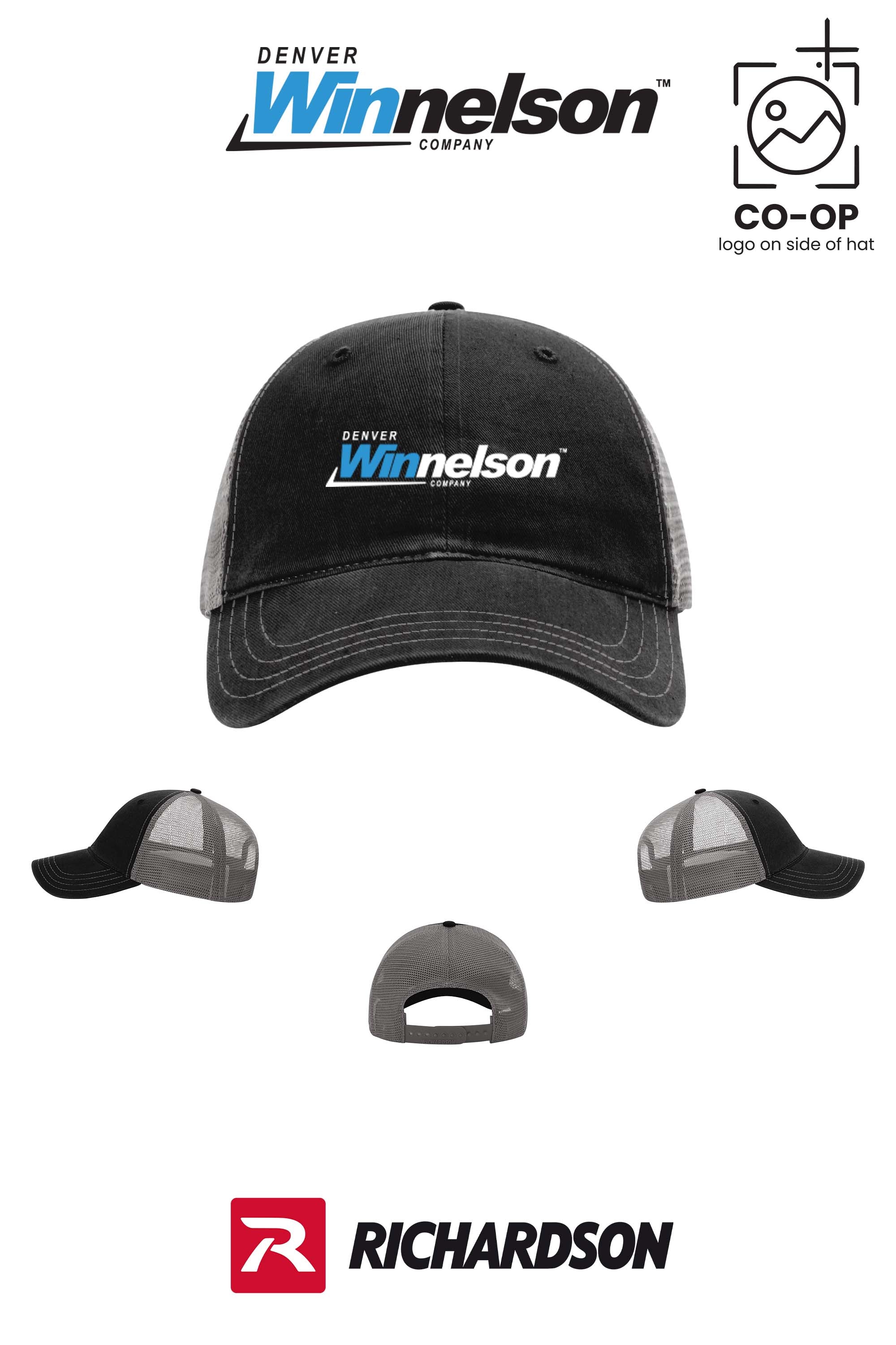 Richardson 111 Garment Washed Trucker - Denver Winnelson