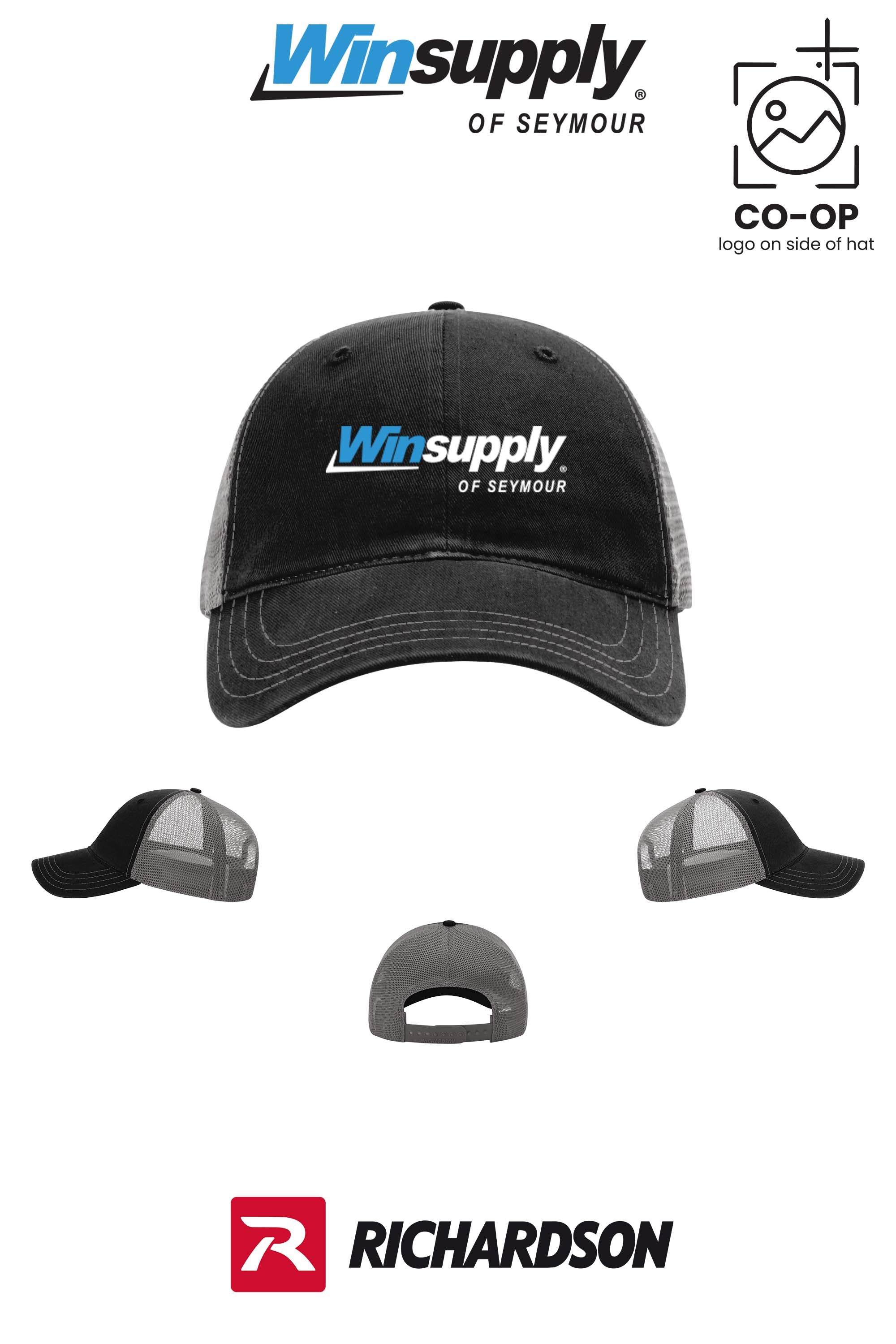 Richardson 111 Garment Washed Trucker - Winsupply of Seymour IN