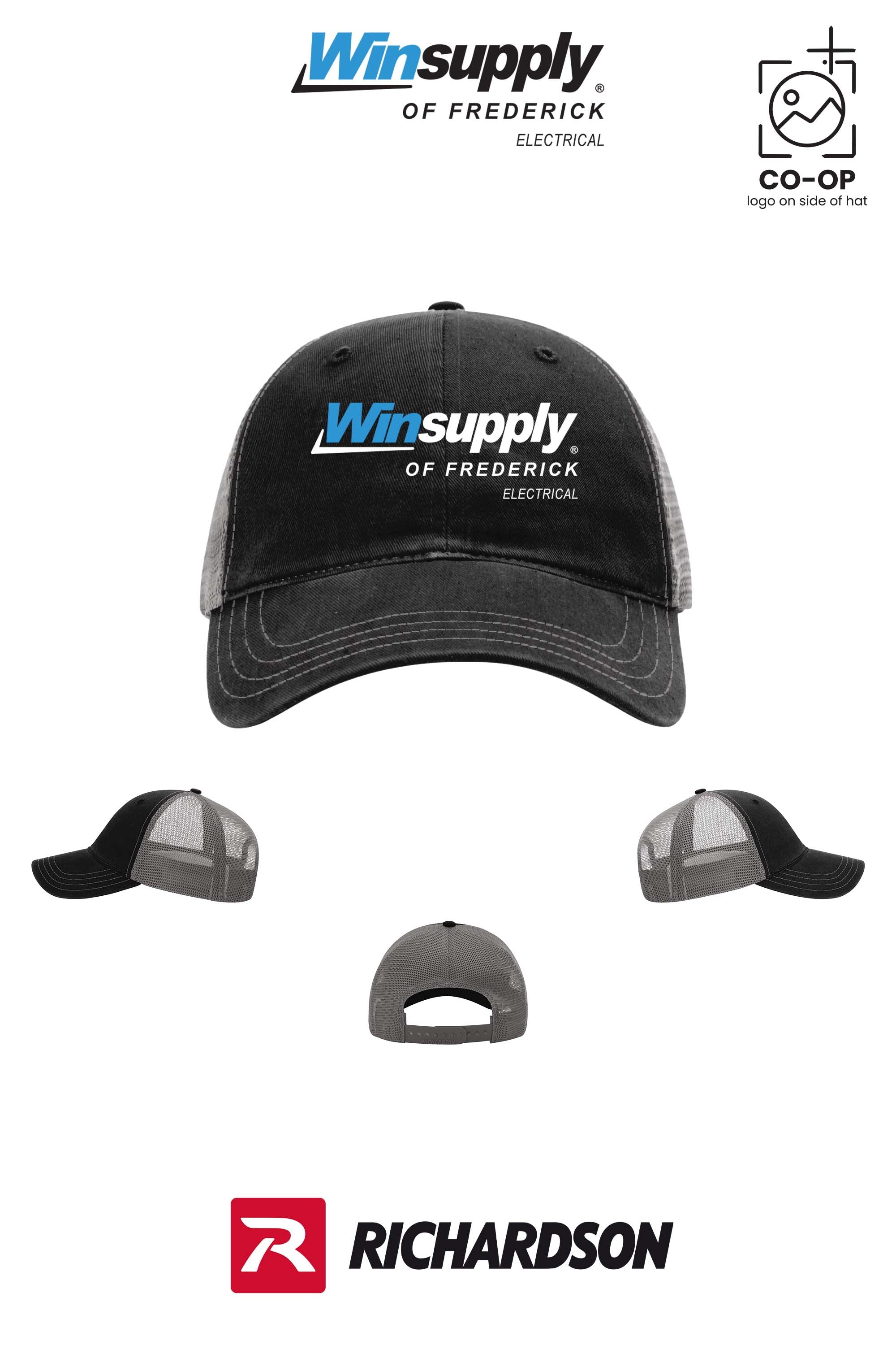 Richardson 111 Garment Washed Trucker - Winsupply of Frederick