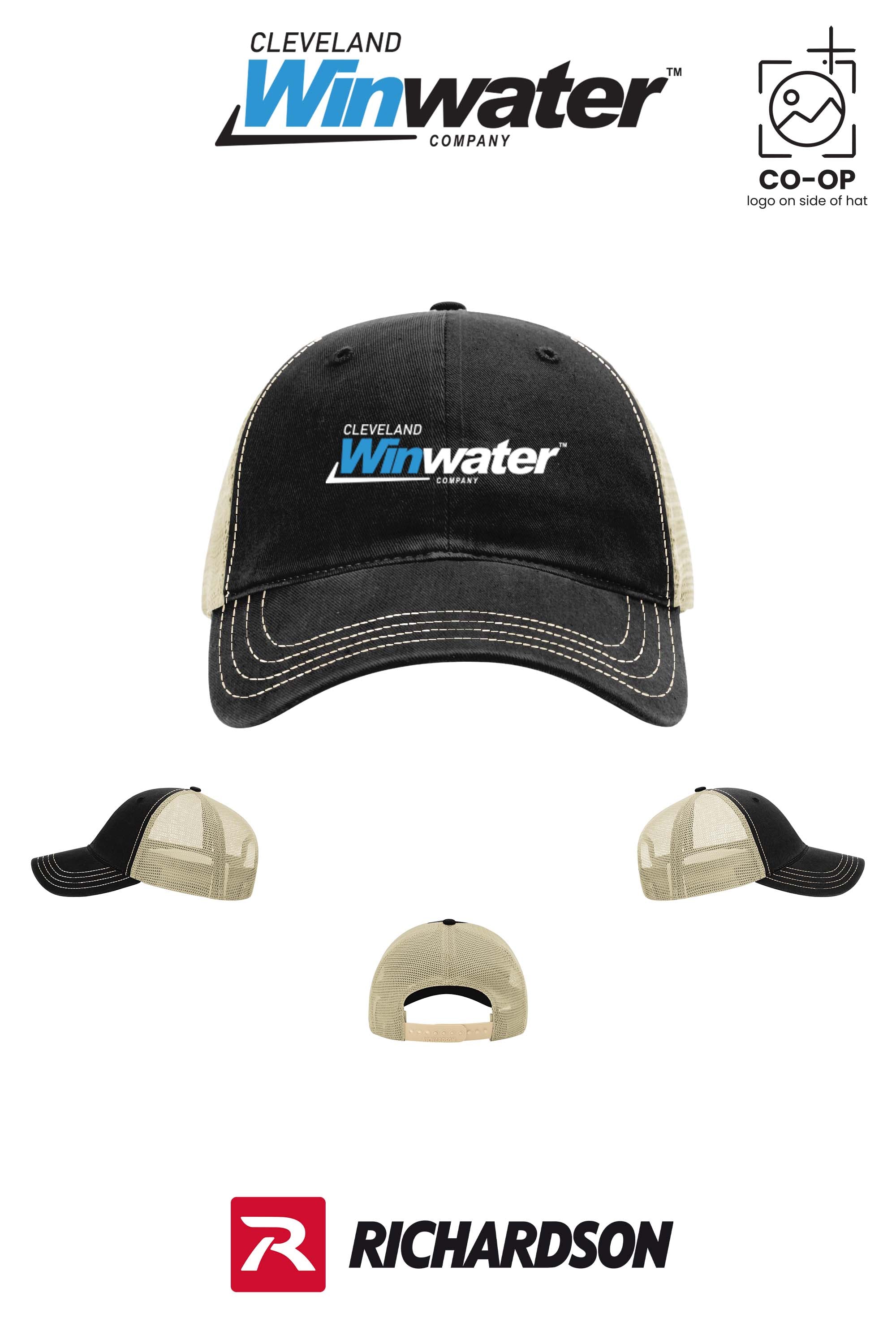 Richardson 111 Garment Washed Trucker - Winwater of Cleveland