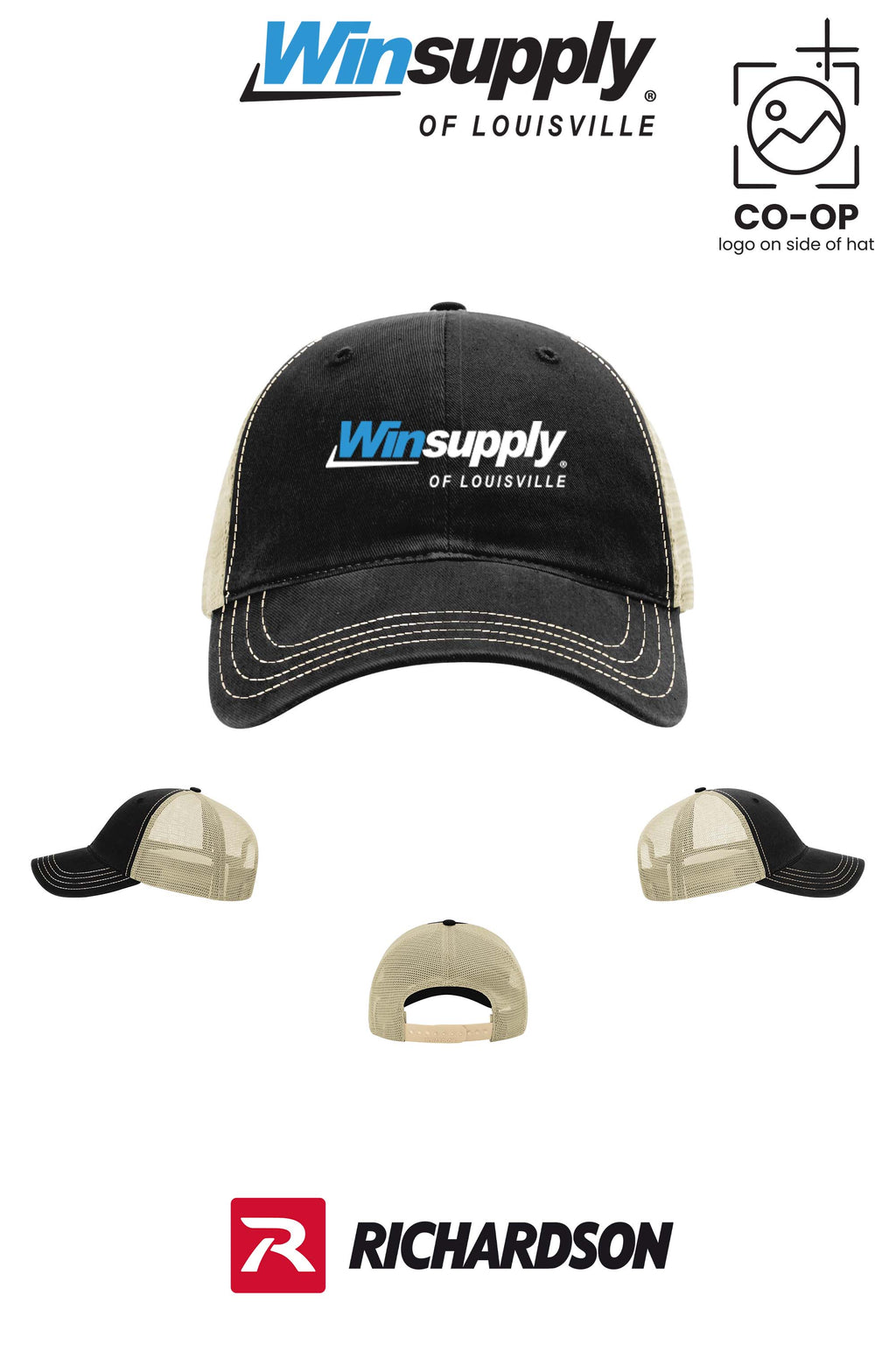 Richardson 111 Garment Washed Trucker - Winsupply of Louisville KY