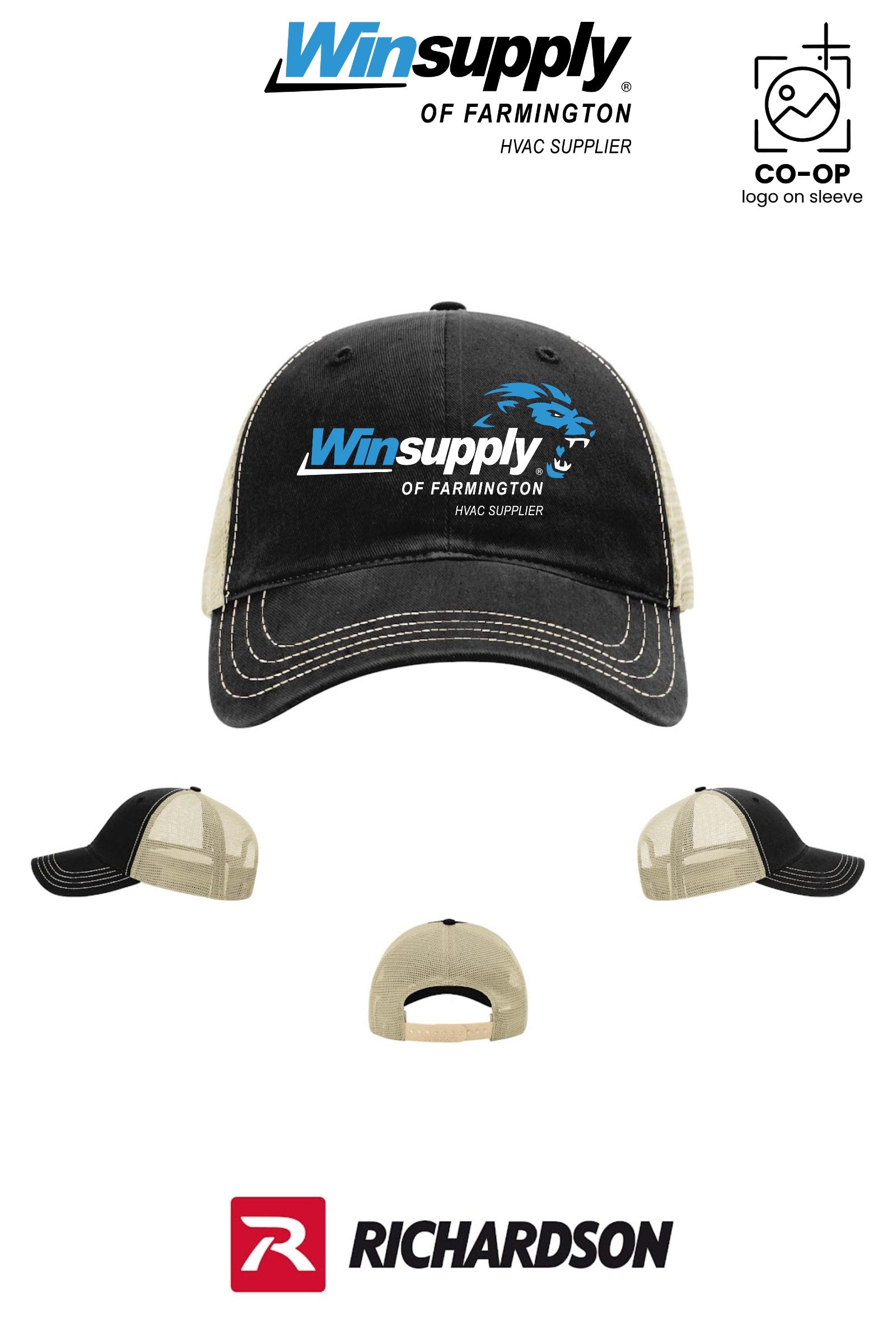 Richardson 111 Garment Washed Trucker - Winsupply of Farmington