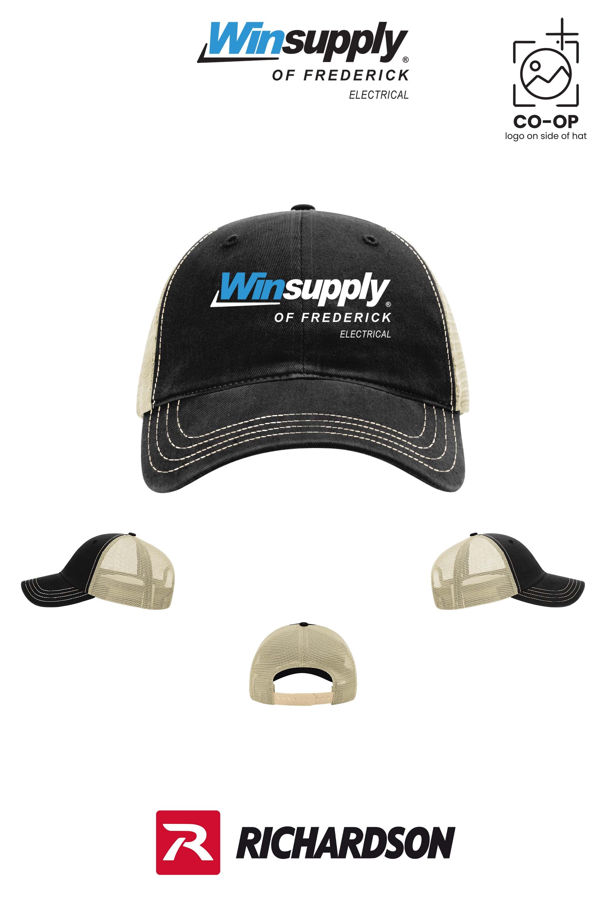 Richardson 111 Garment Washed Trucker - Winsupply of Frederick