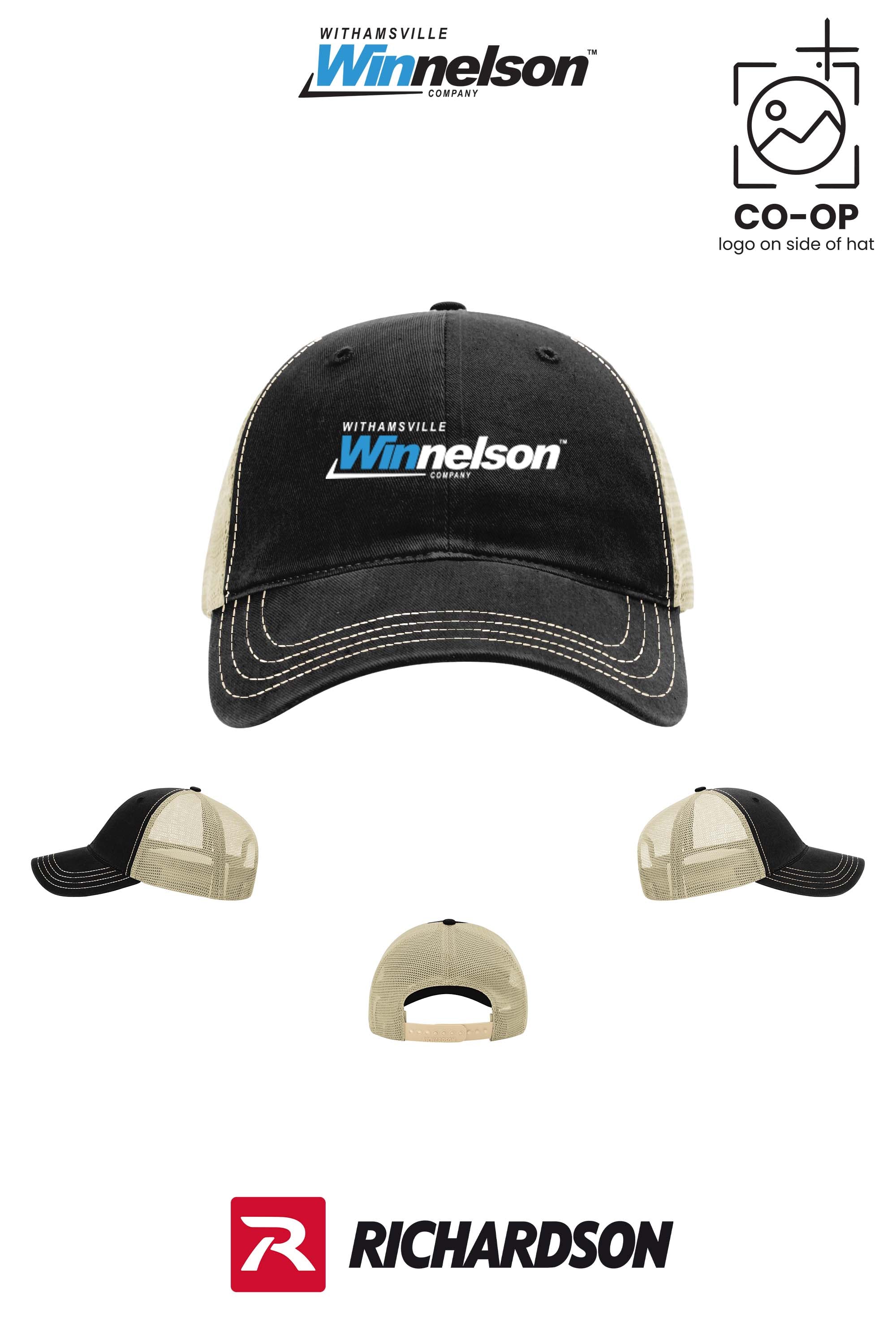 Richardson 111 Garment Washed Trucker - Withamsville Winnelson