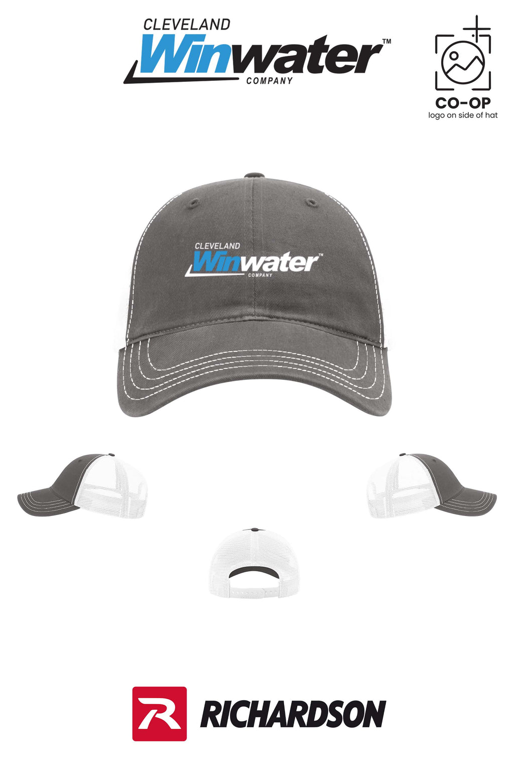 Richardson 111 Garment Washed Trucker - Winwater of Cleveland