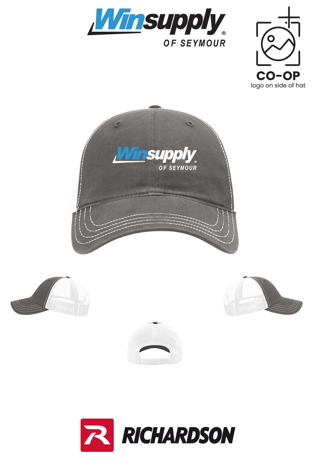 Richardson 111 Garment Washed Trucker - Winsupply of Seymour IN