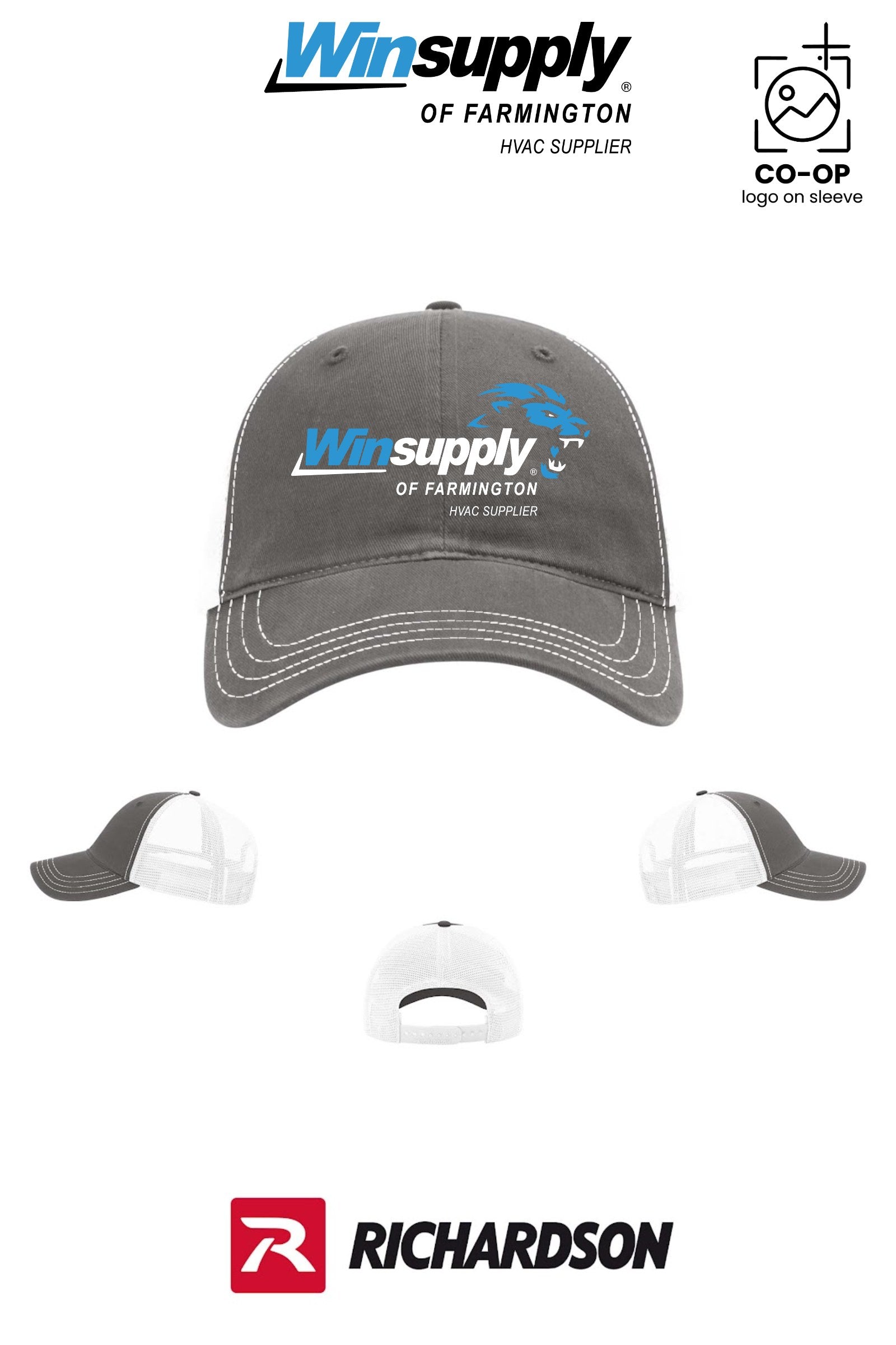 Richardson 111 Garment Washed Trucker - Winsupply of Farmington