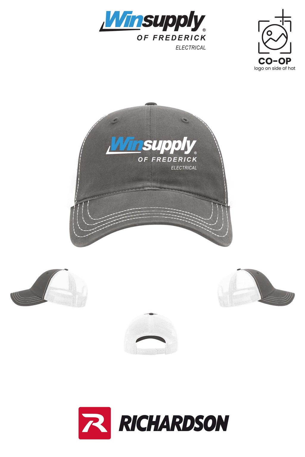 Richardson 111 Garment Washed Trucker - Winsupply of Frederick