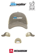 Richardson 111 Garment Washed Trucker - Auburn Winwater