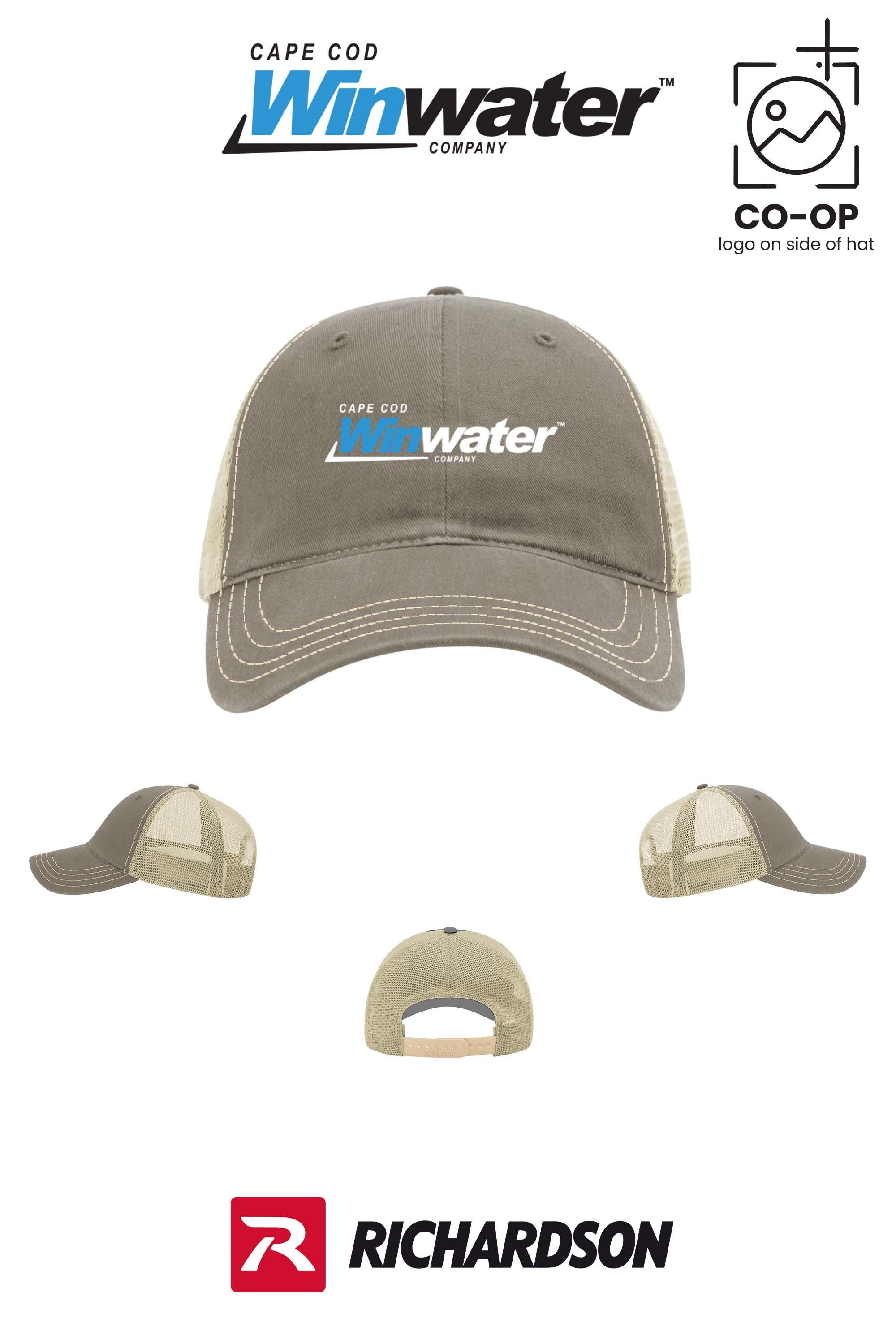 Richardson 111 Garment Washed Trucker - Winwater Cape Cod