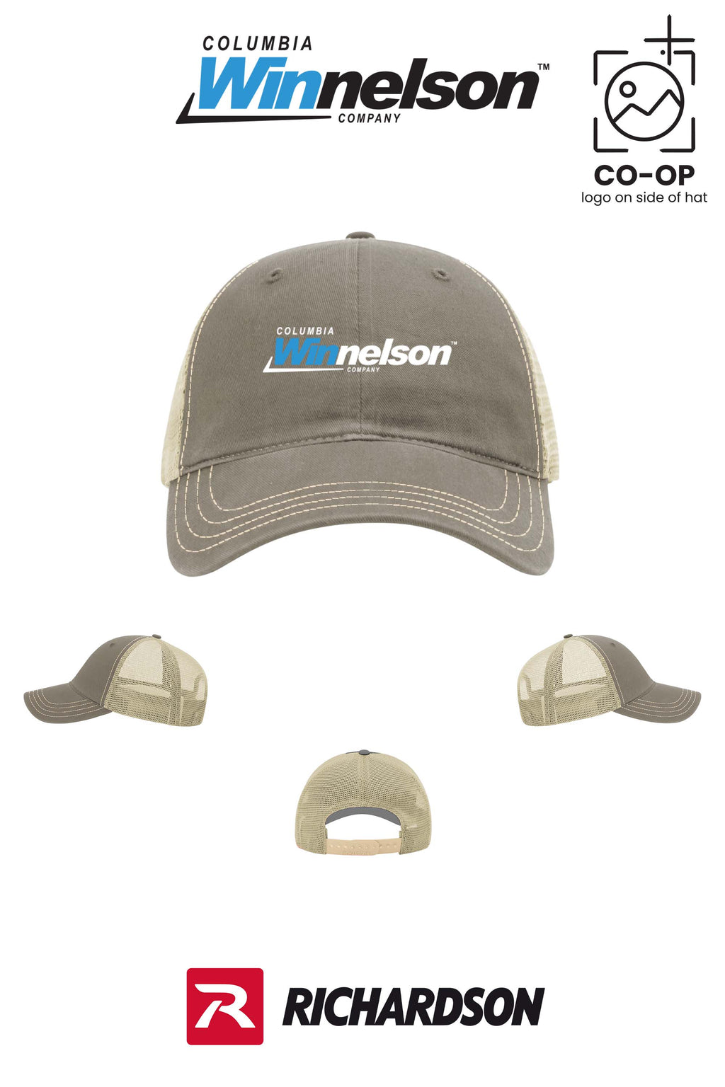 Richardson 111 Garment Washed Trucker - Columbia MO Winnelson