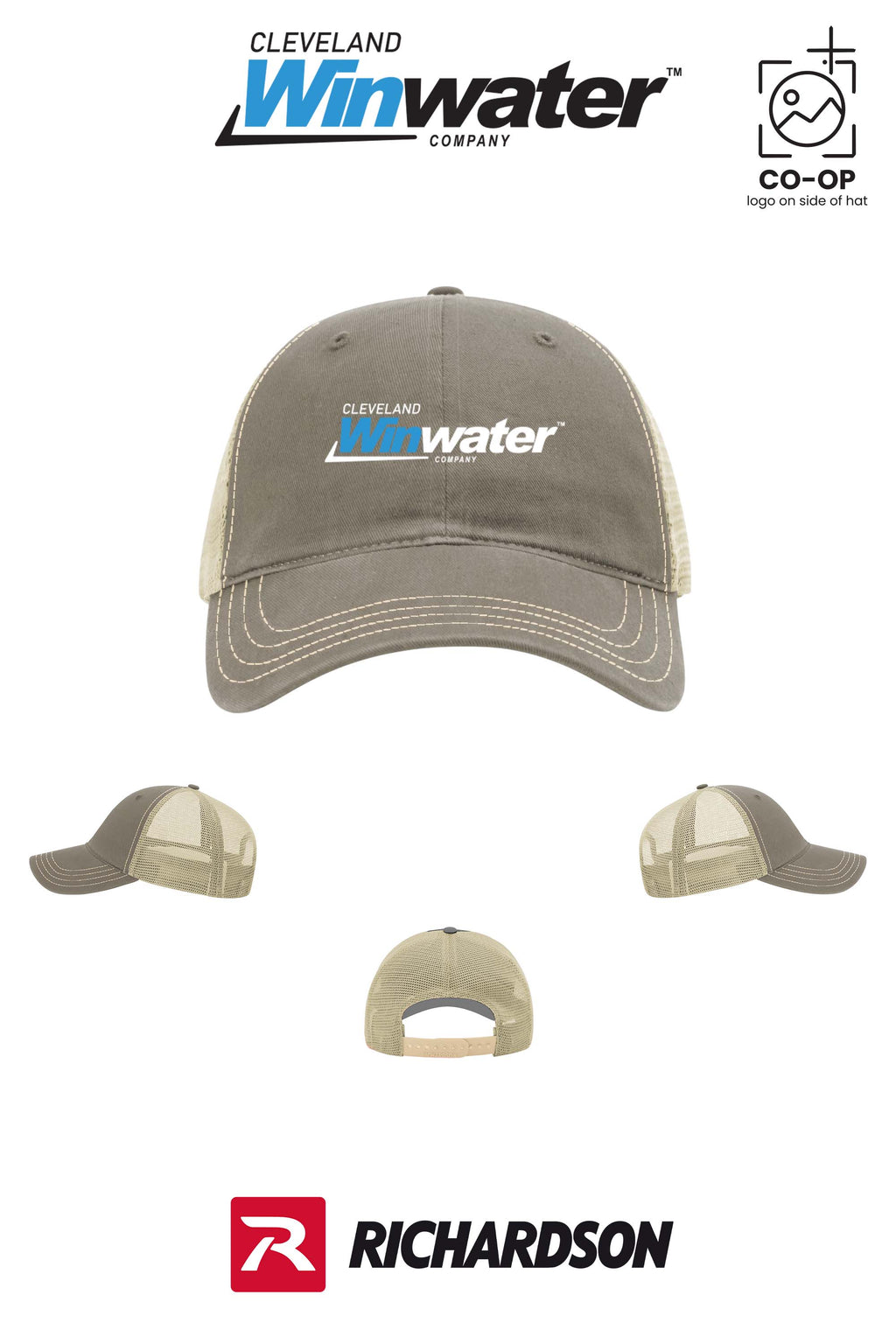 Richardson 111 Garment Washed Trucker - Winsupply of Hendersonville
