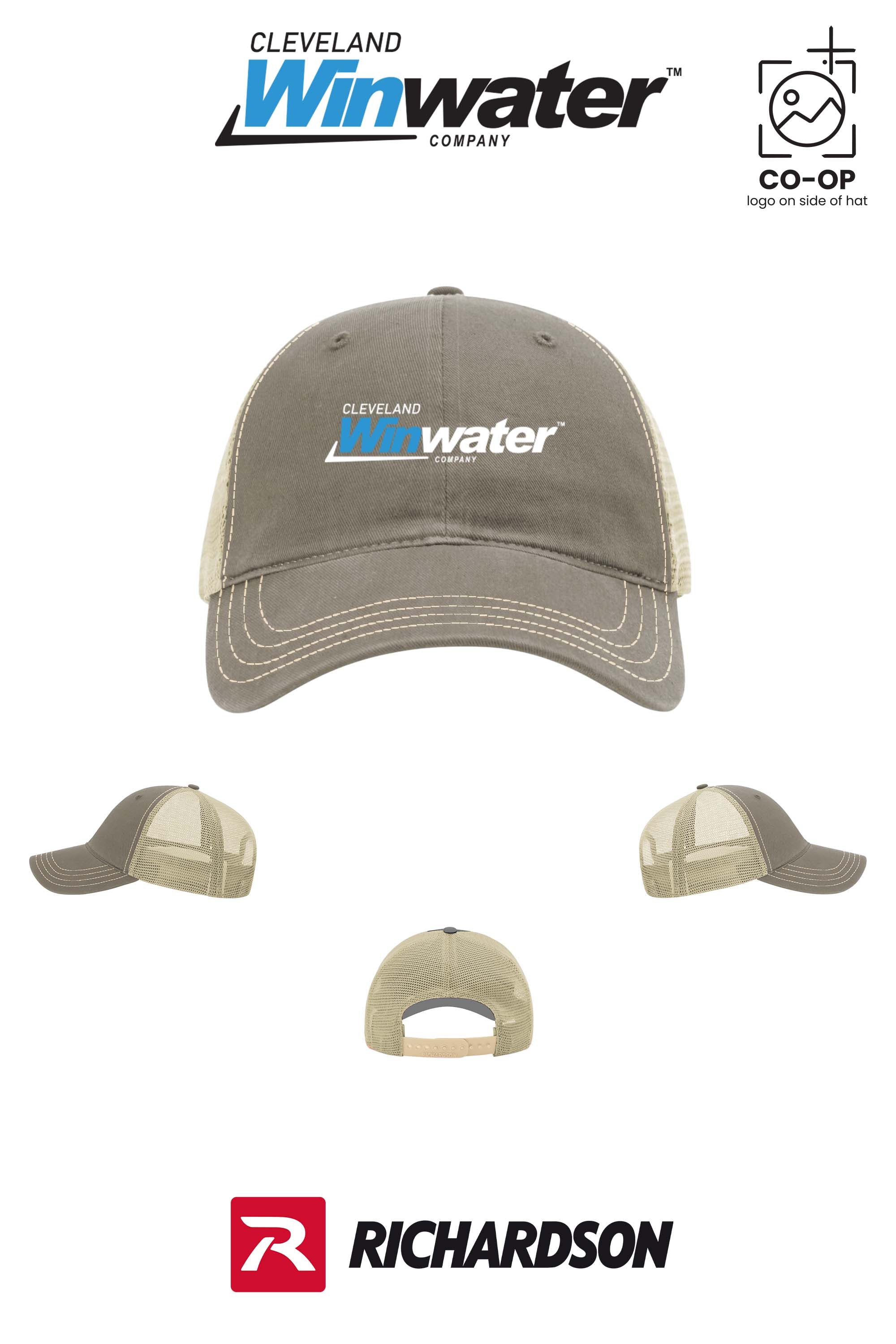 Richardson 111 Garment Washed Trucker - Winsupply of Hendersonville