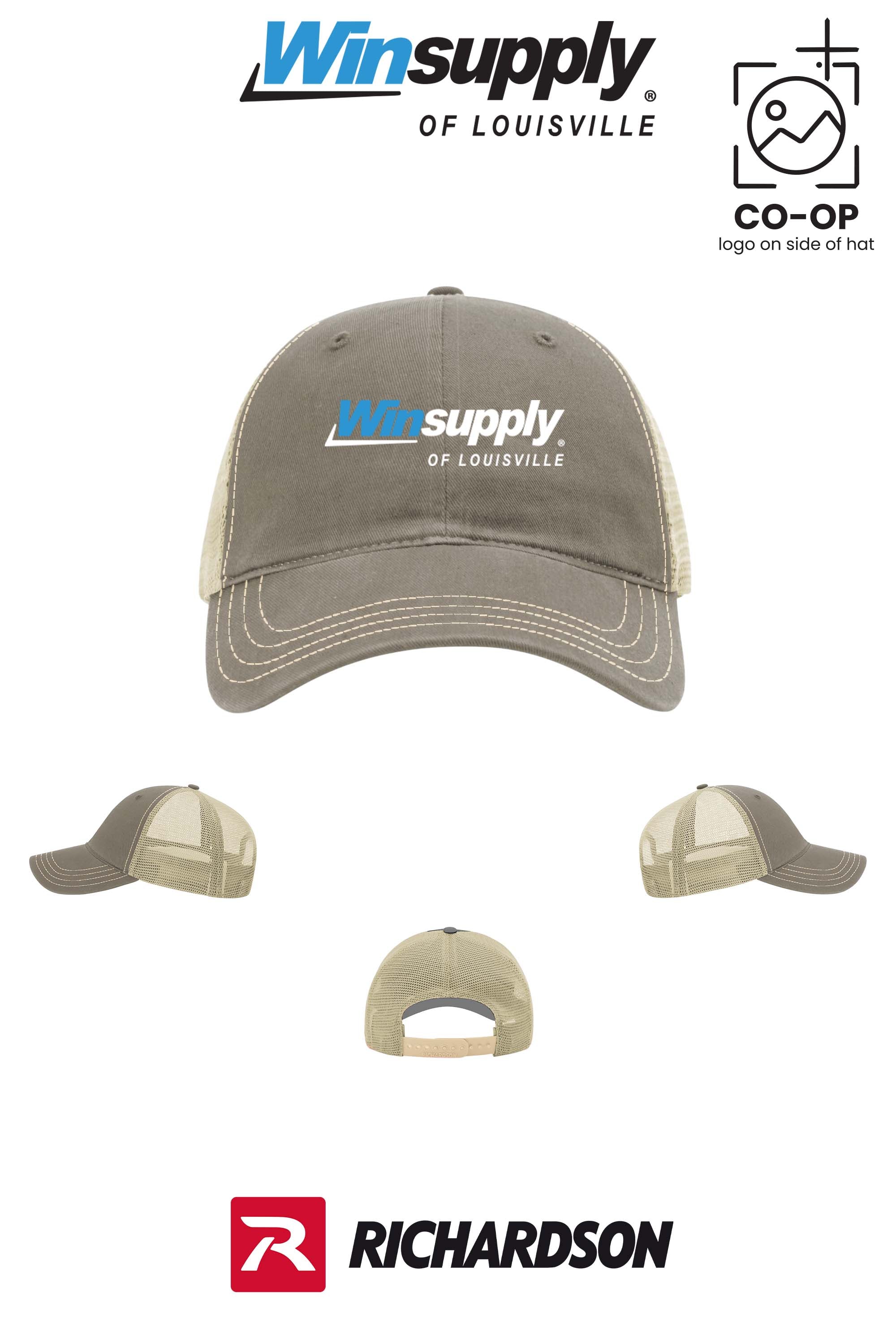 Richardson 111 Garment Washed Trucker - Winsupply of Louisville KY