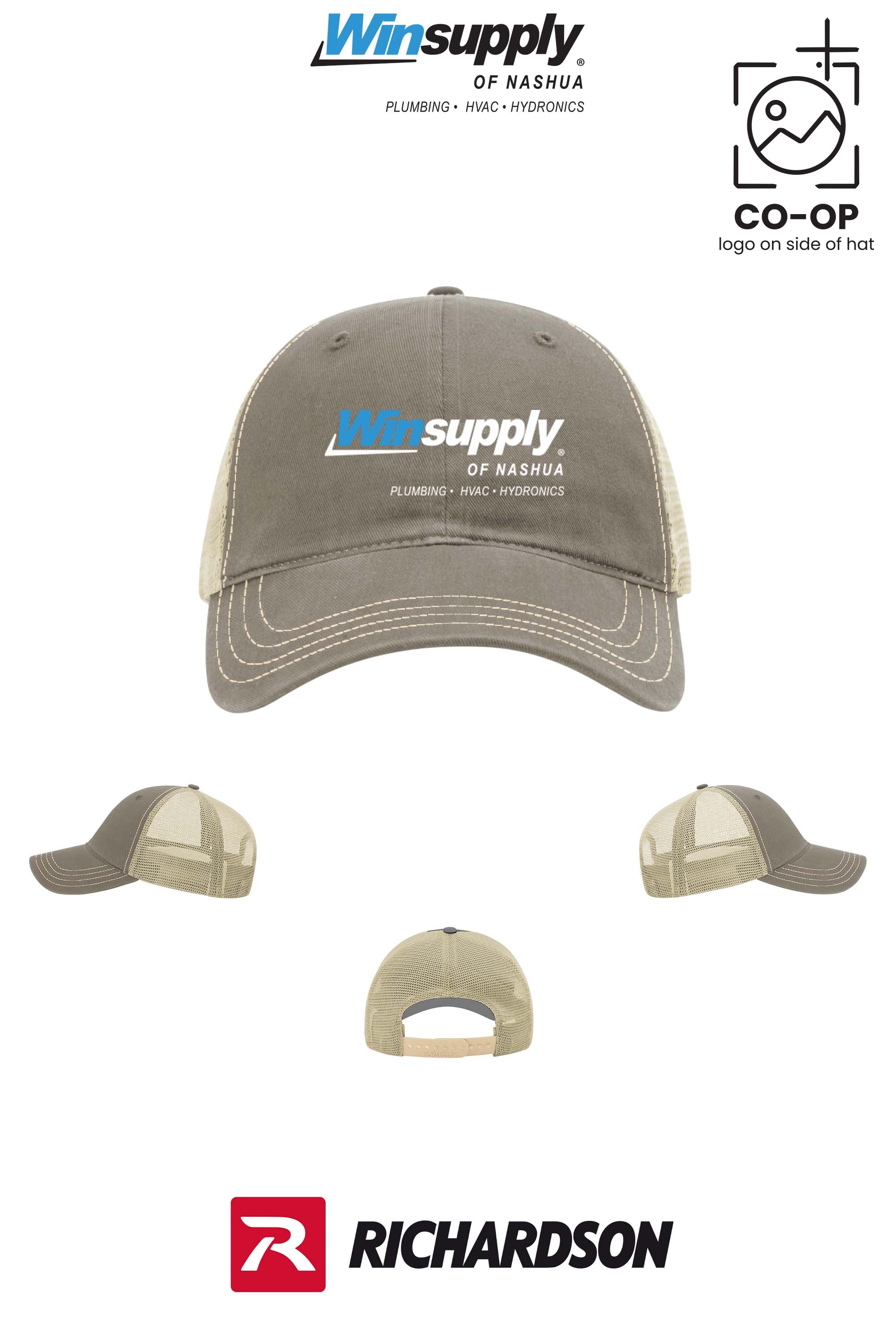 Richardson 111 Garment Washed Trucker - Winsupply of Nashua