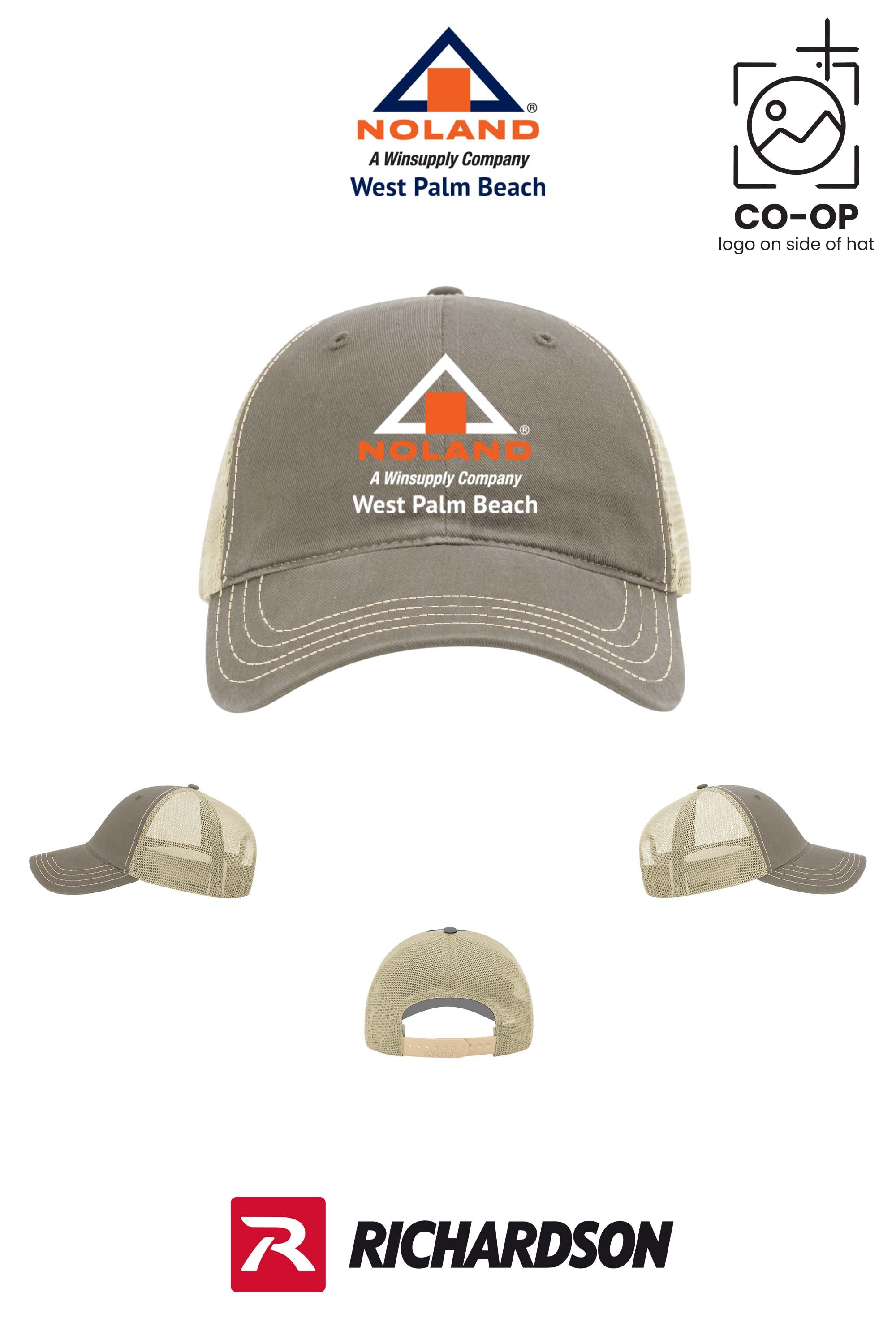 Richardson 111 Garment Washed Trucker - Noland West Palm Beach