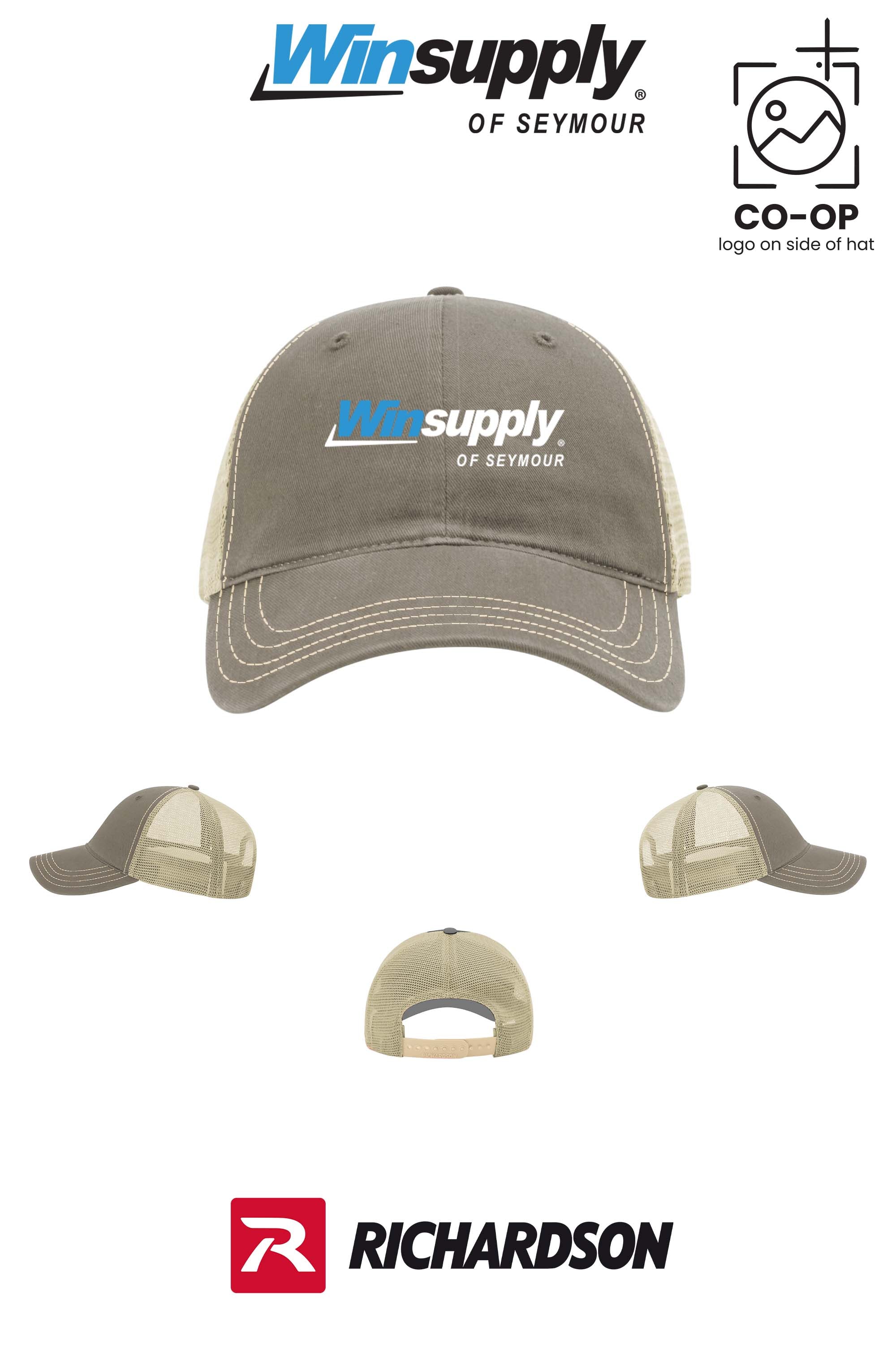 Richardson 111 Garment Washed Trucker - Winsupply of Seymour IN