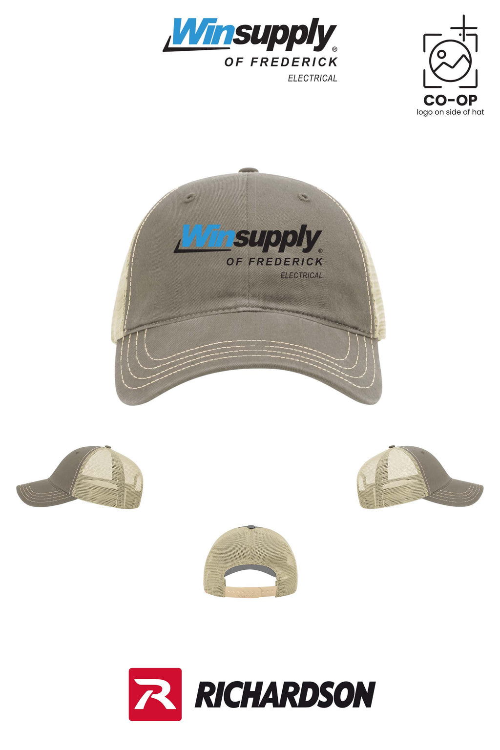 Richardson 111 Garment Washed Trucker - Wilder Winlectric
