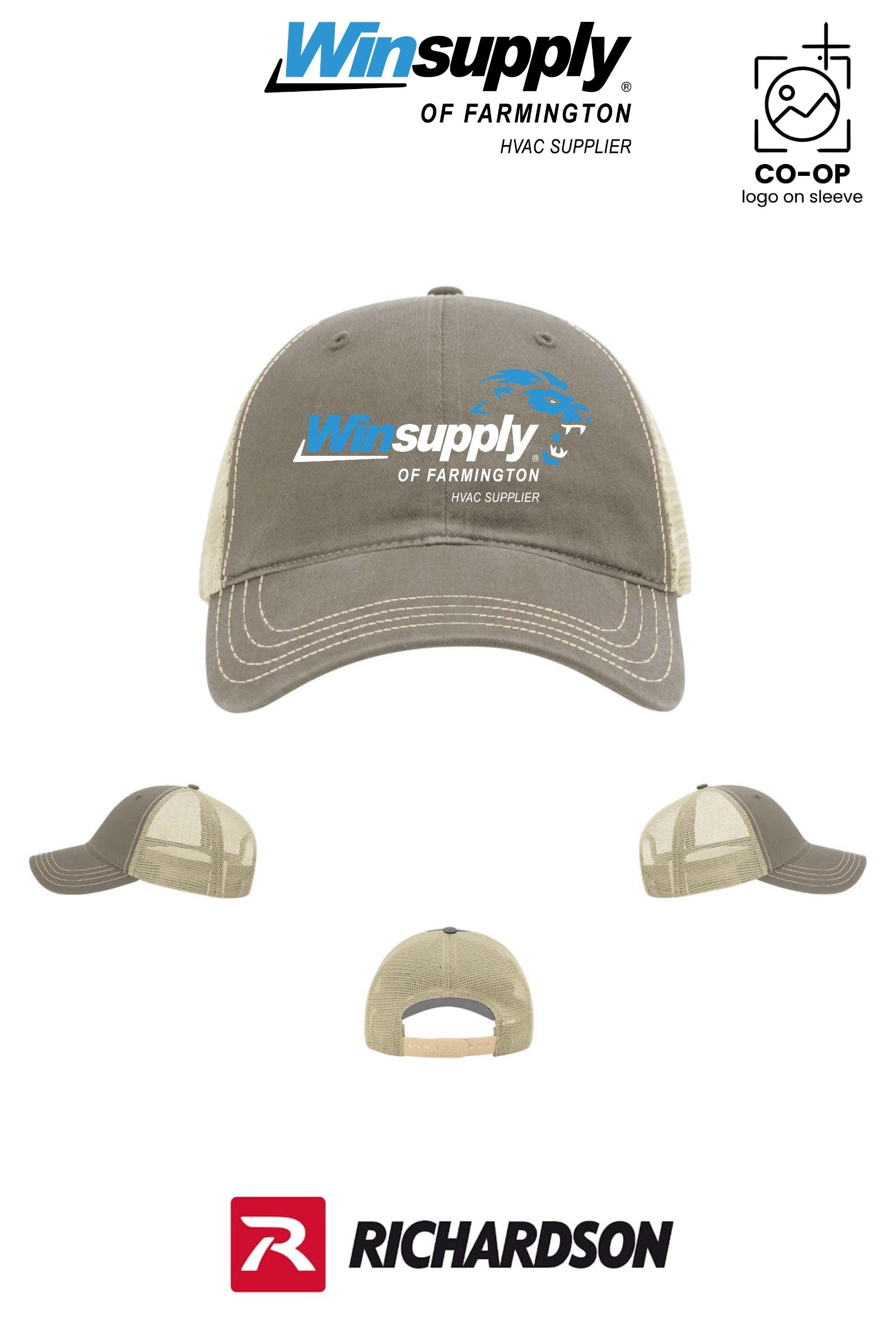 Richardson 111 Garment Washed Trucker - Winsupply of Farmington