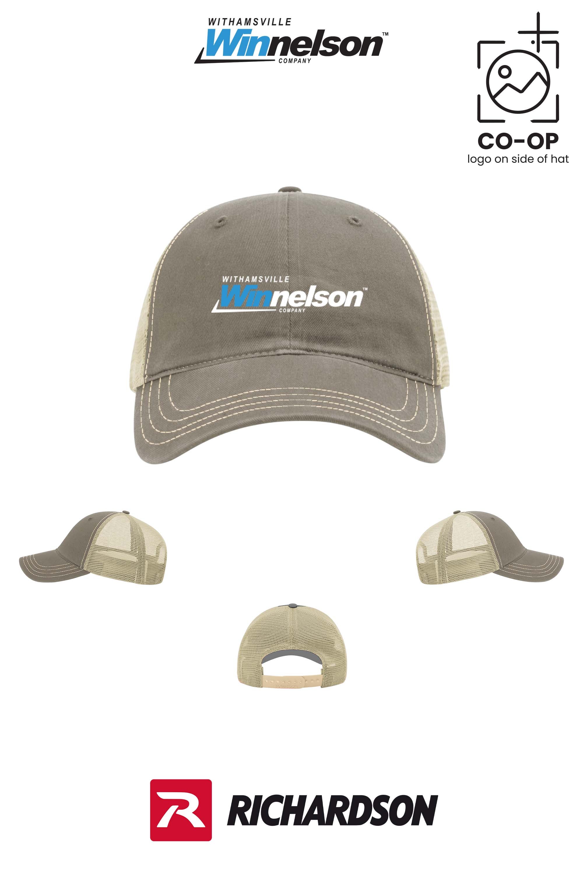 Richardson 111 Garment Washed Trucker - Withamsville Winnelson