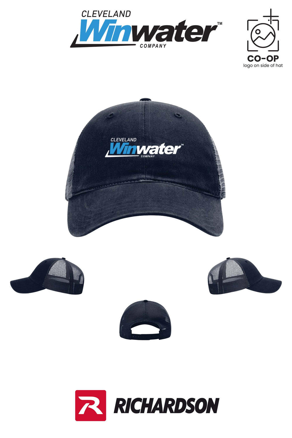 Richardson 111 Garment Washed Trucker - Winwater of Cleveland