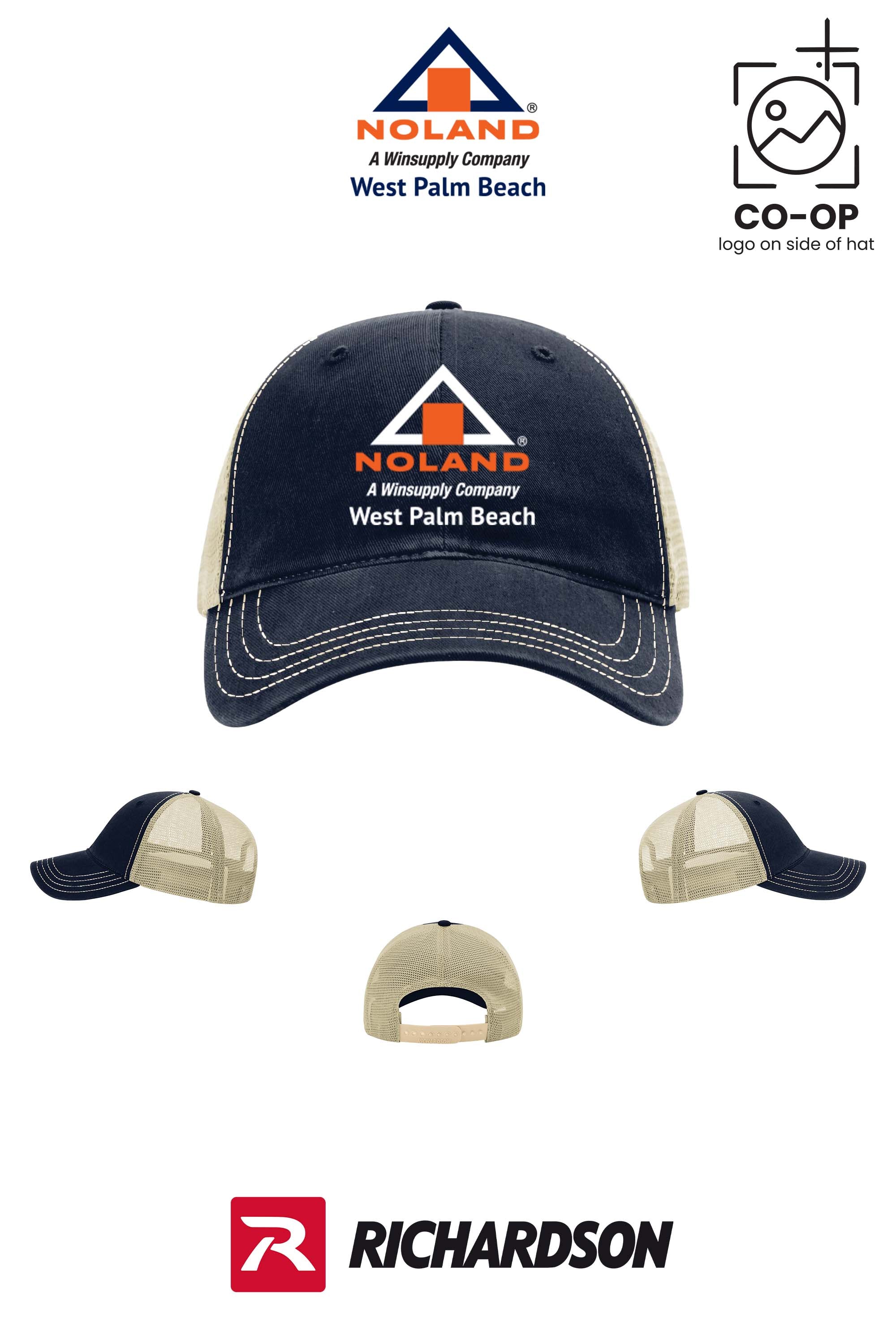 Richardson 111 Garment Washed Trucker - Noland West Palm Beach