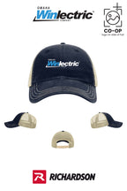 Richardson 111 Garment Washed Trucker - Omaha Winlectric