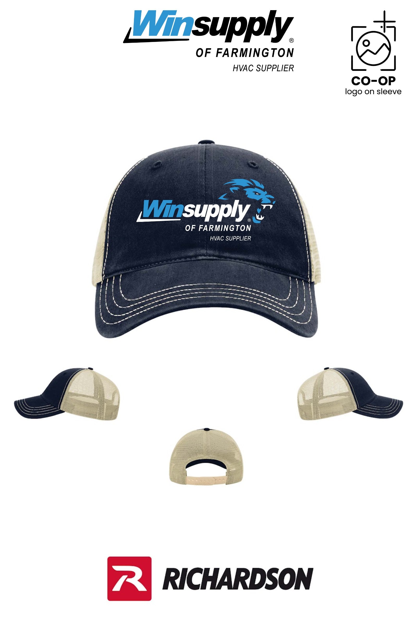 Richardson 111 Garment Washed Trucker - Winsupply of Farmington