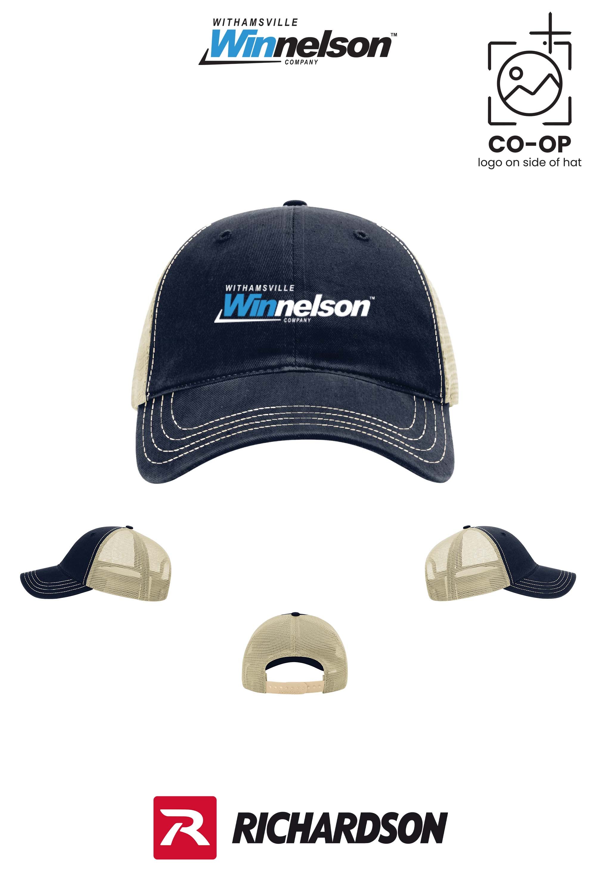 Richardson 111 Garment Washed Trucker - Withamsville Winnelson
