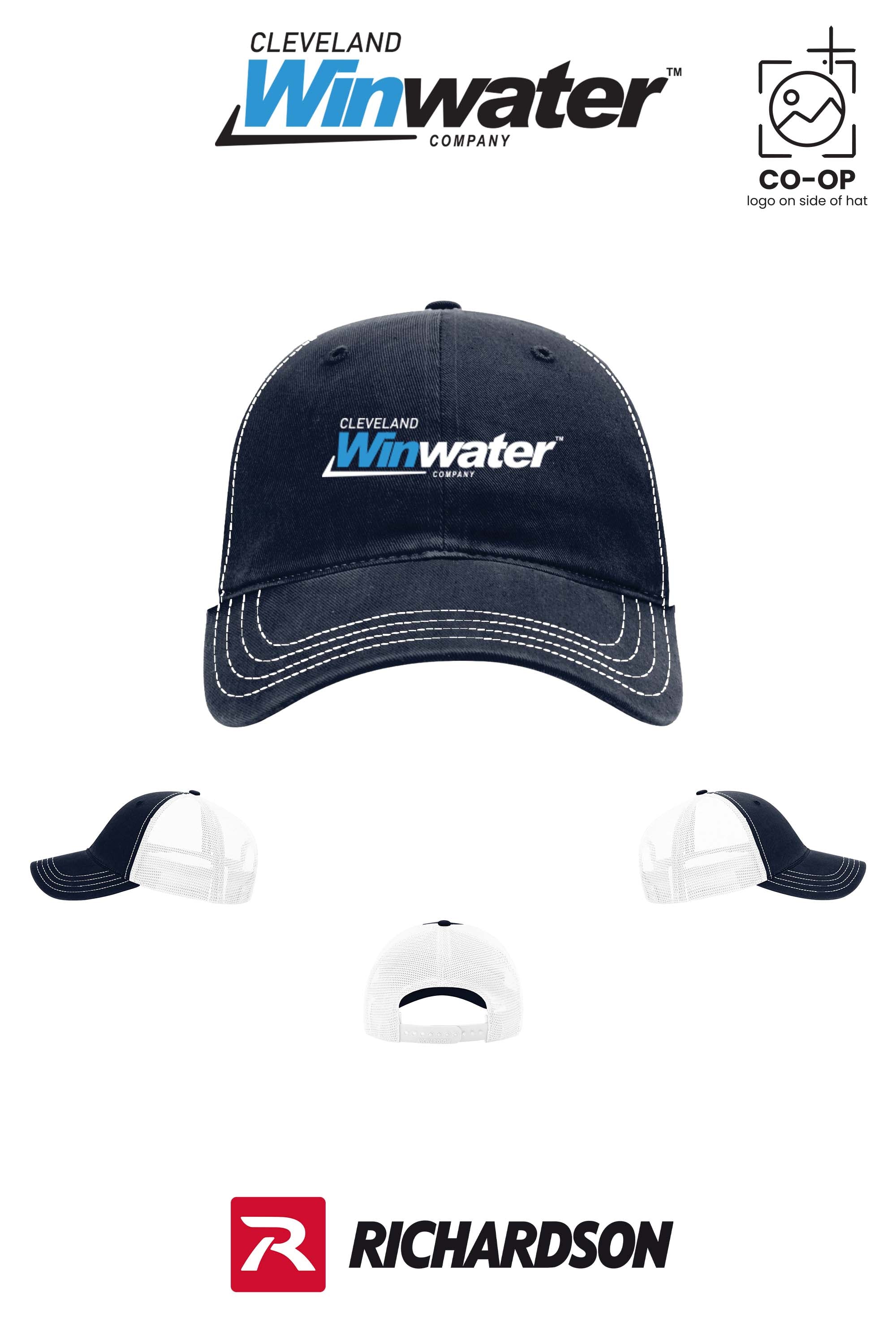 Richardson 111 Garment Washed Trucker - Winwater of Cleveland
