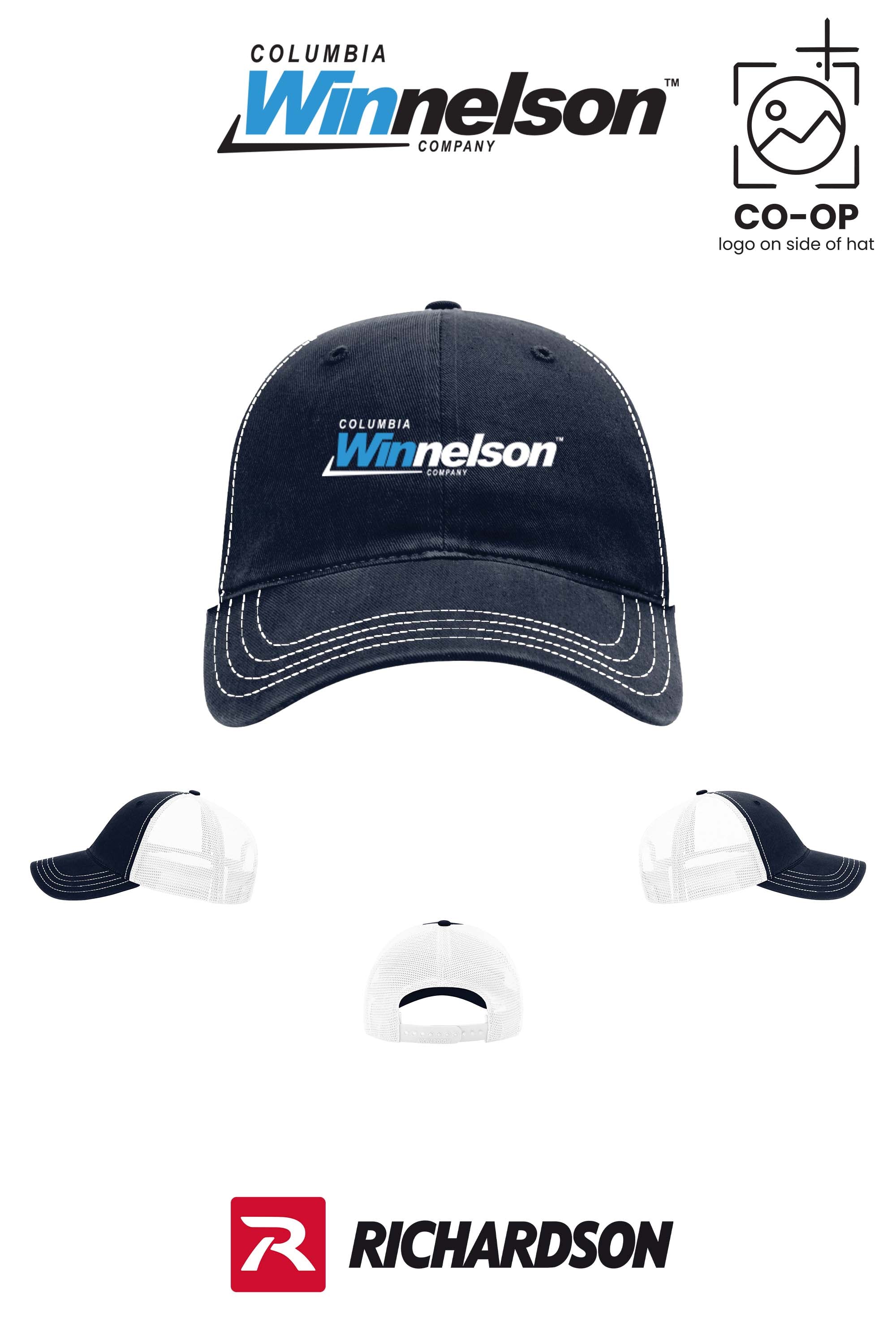 Richardson 111 Garment Washed Trucker - Columbia MO Winnelson