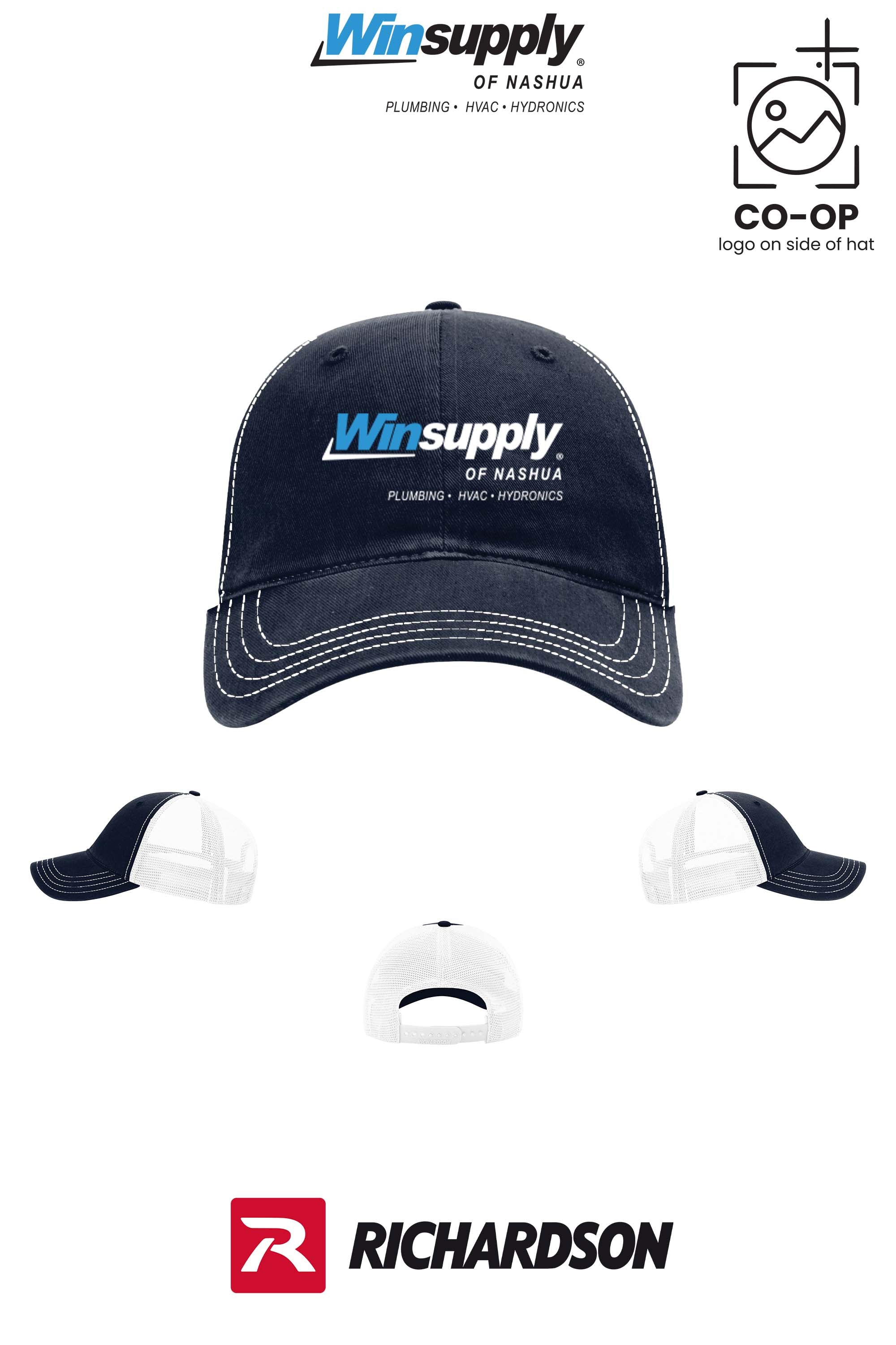 Richardson 111 Garment Washed Trucker - Winsupply of Nashua