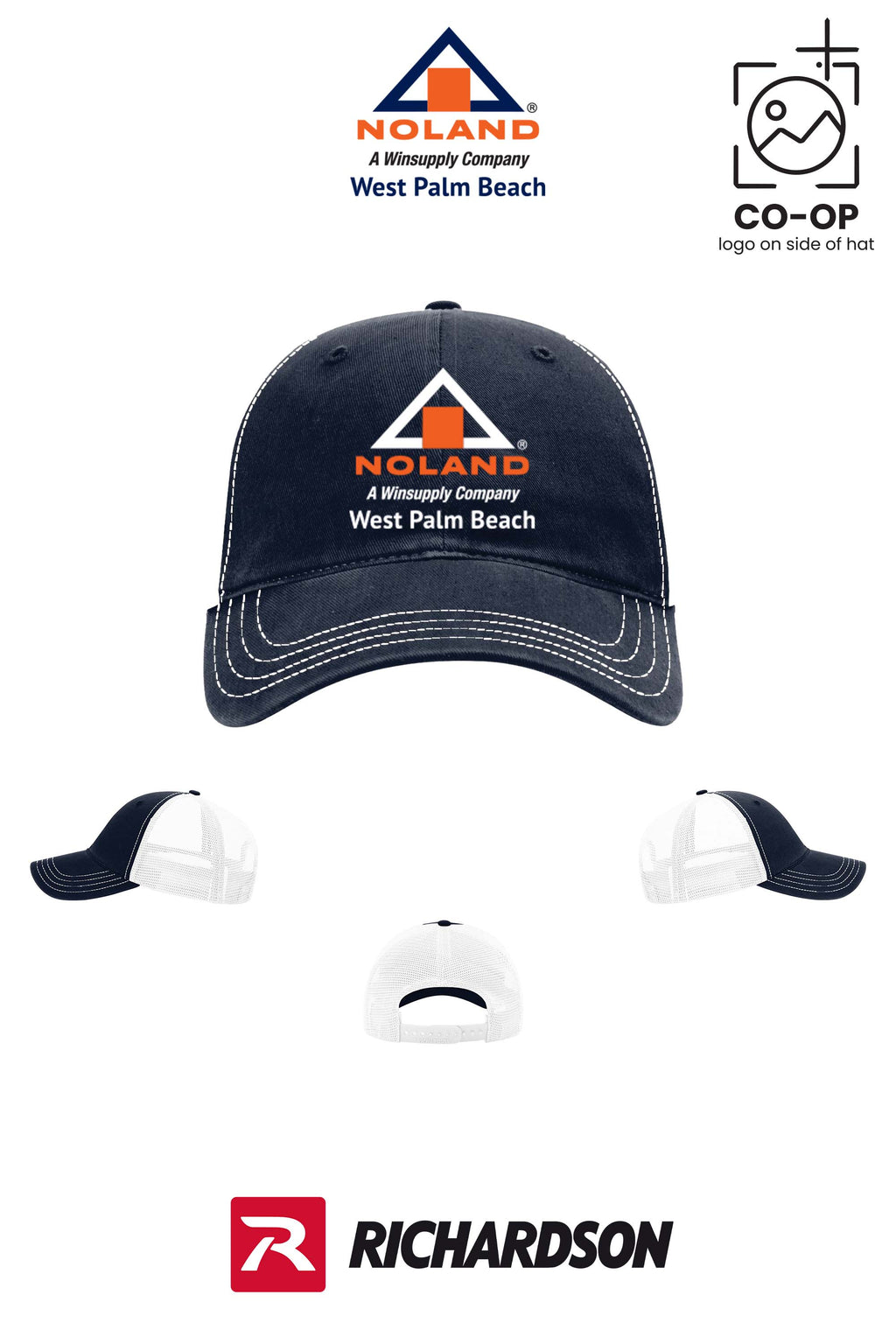 Richardson 111 Garment Washed Trucker - Noland West Palm Beach