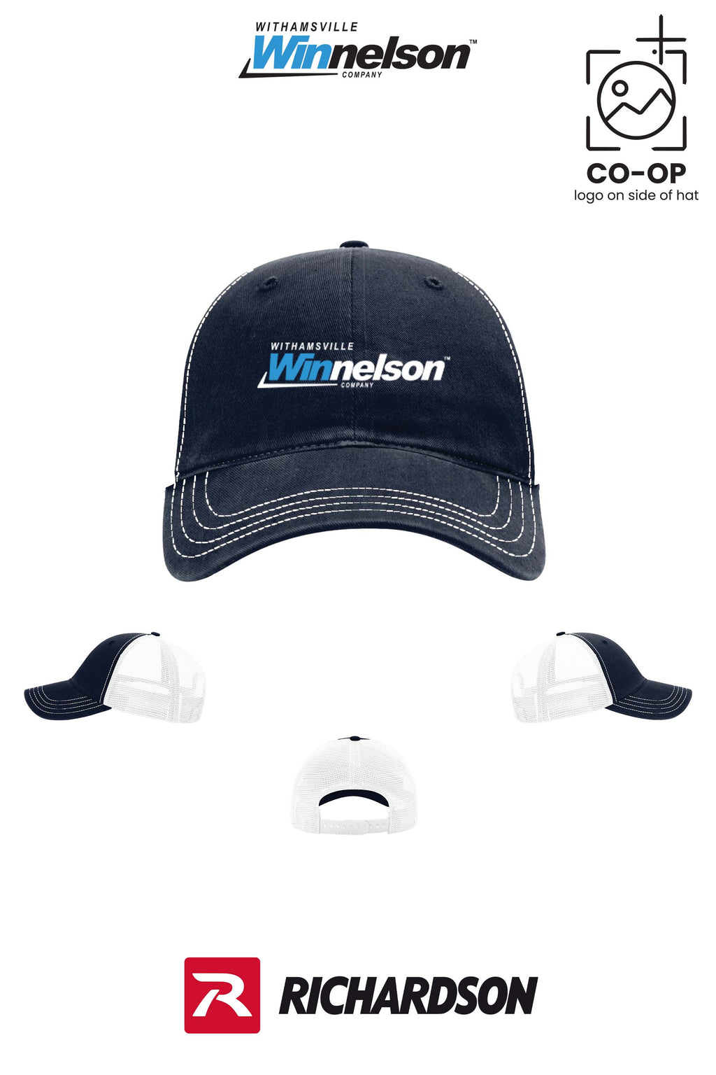 Richardson 111 Garment Washed Trucker - Withamsville Winnelson
