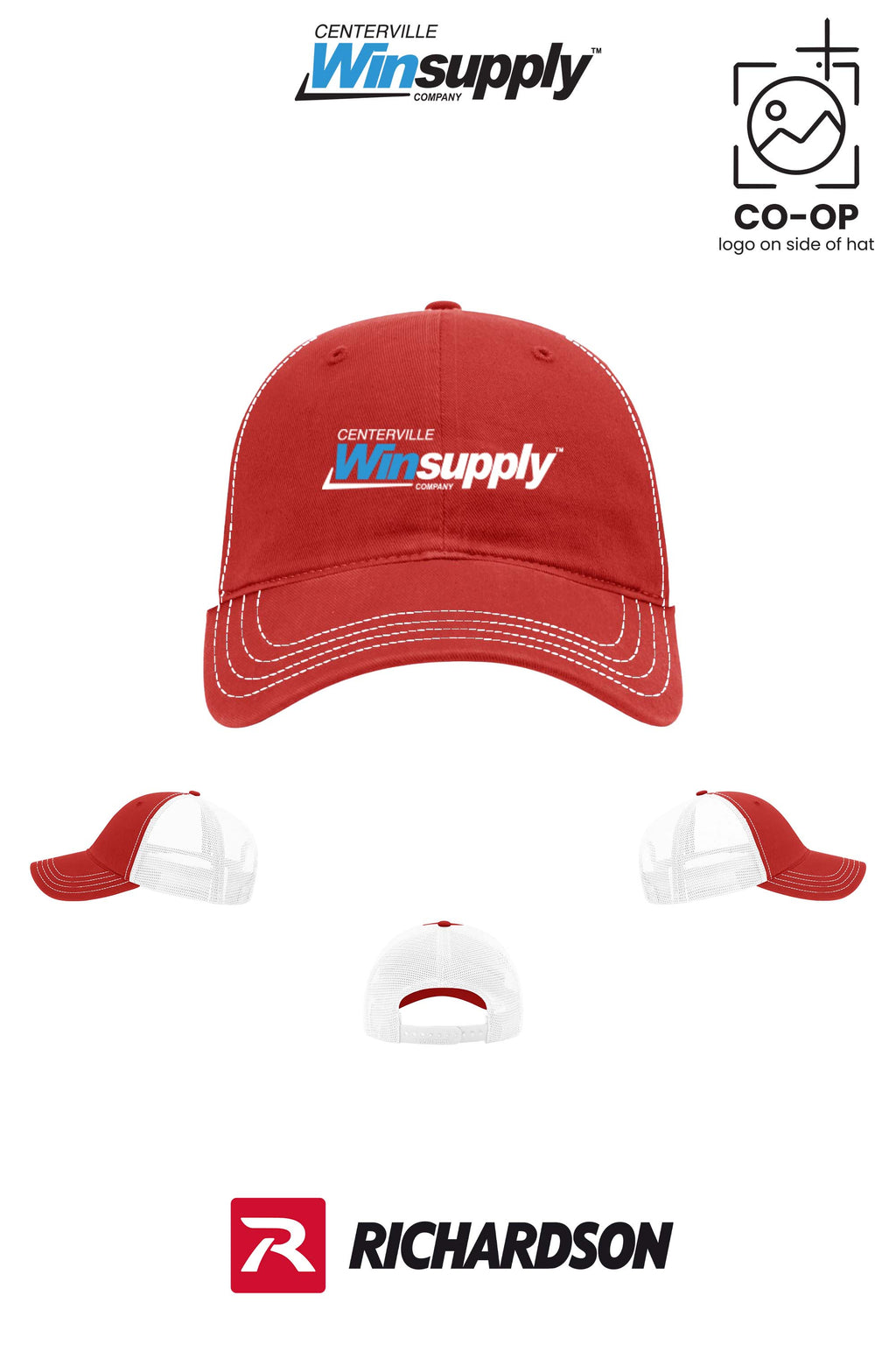 Richardson 111 Garment Washed Trucker - Winsupply Centerville OH