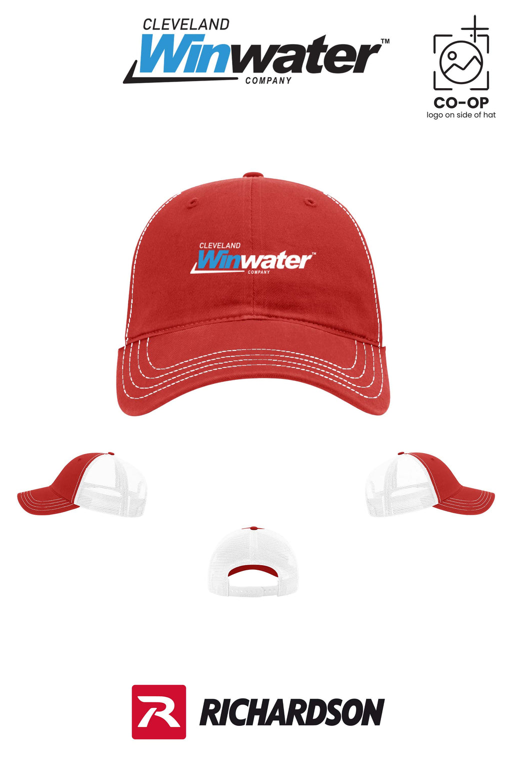 Richardson 111 Garment Washed Trucker - Winwater of Cleveland