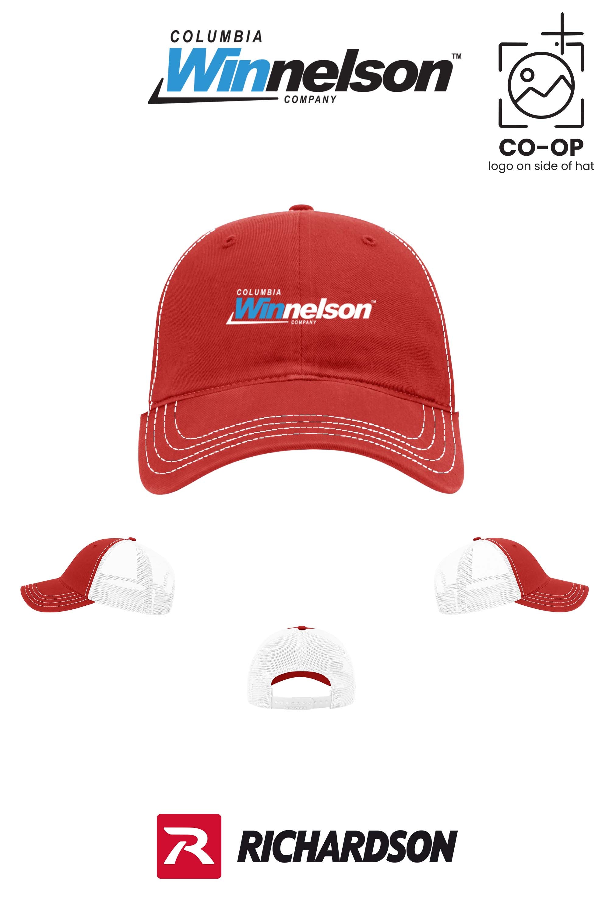Richardson 111 Garment Washed Trucker - Columbia MO Winnelson