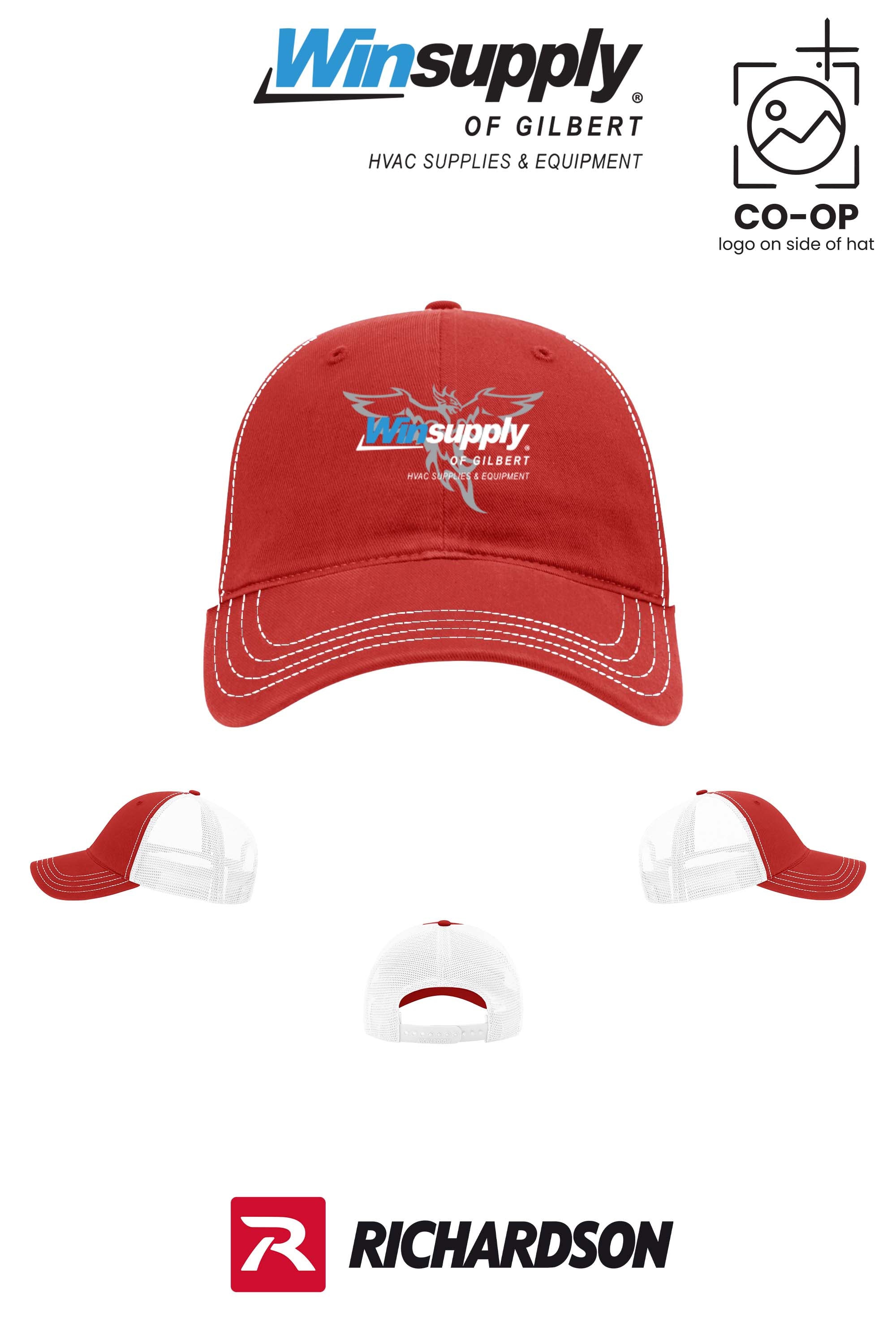 Richardson 111 Garment Washed Trucker - Winsupply of Gilbert