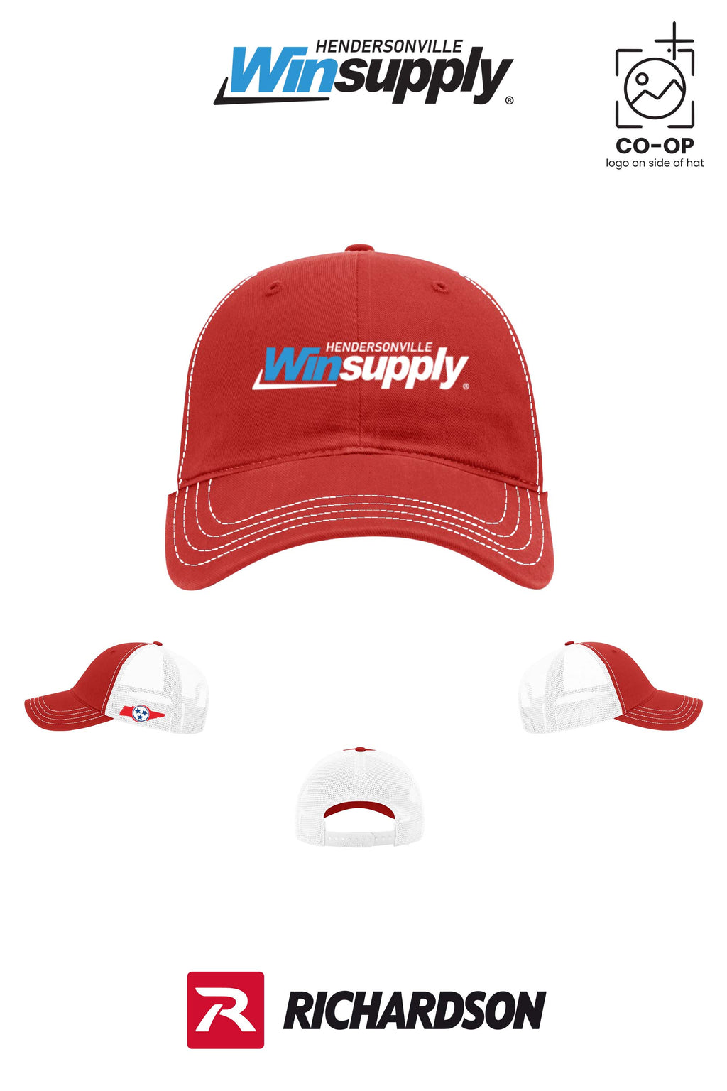 Richardson 111 Garment Washed Trucker - Winsupply of Hendersonville