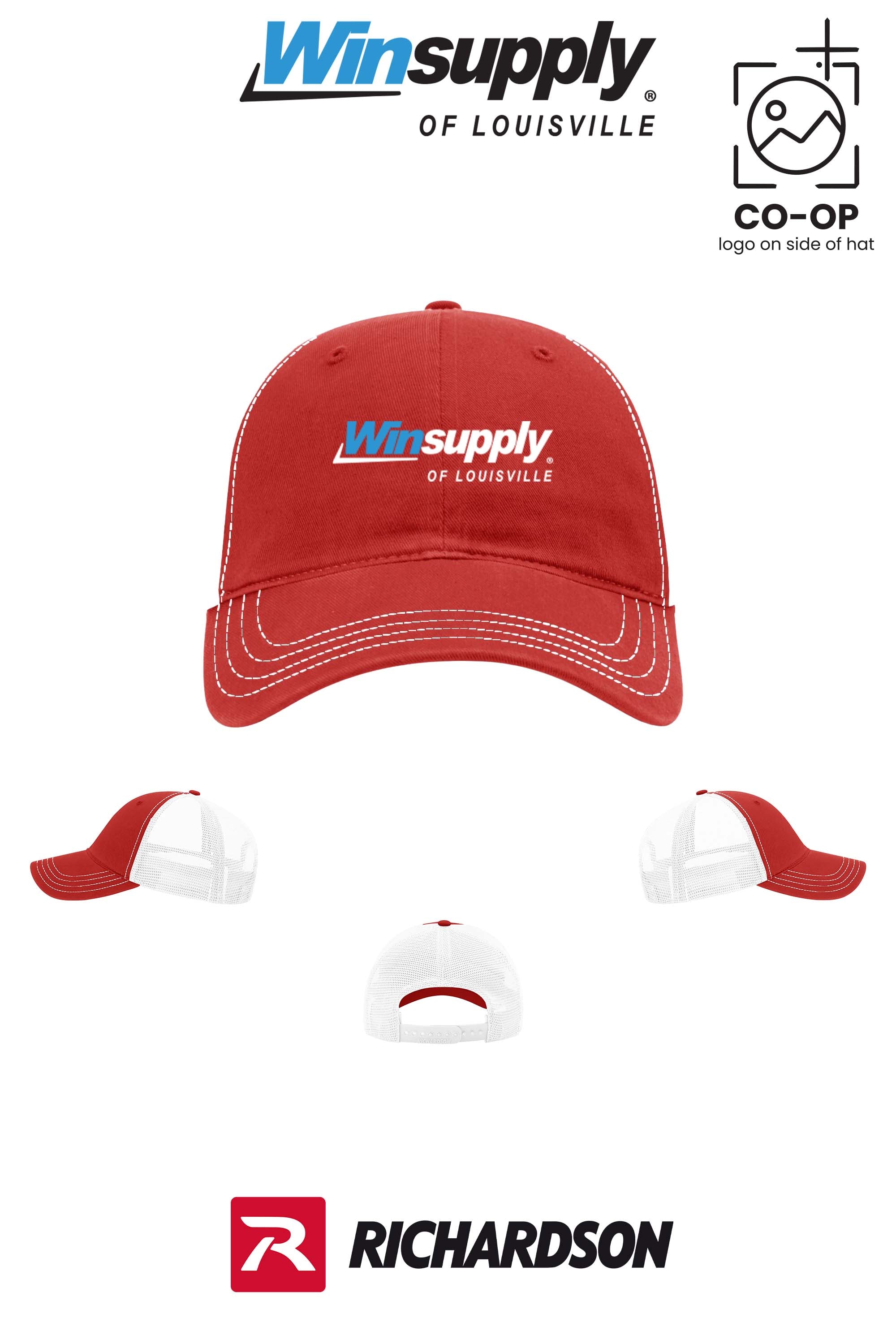 Richardson 111 Garment Washed Trucker - Winsupply of Louisville KY