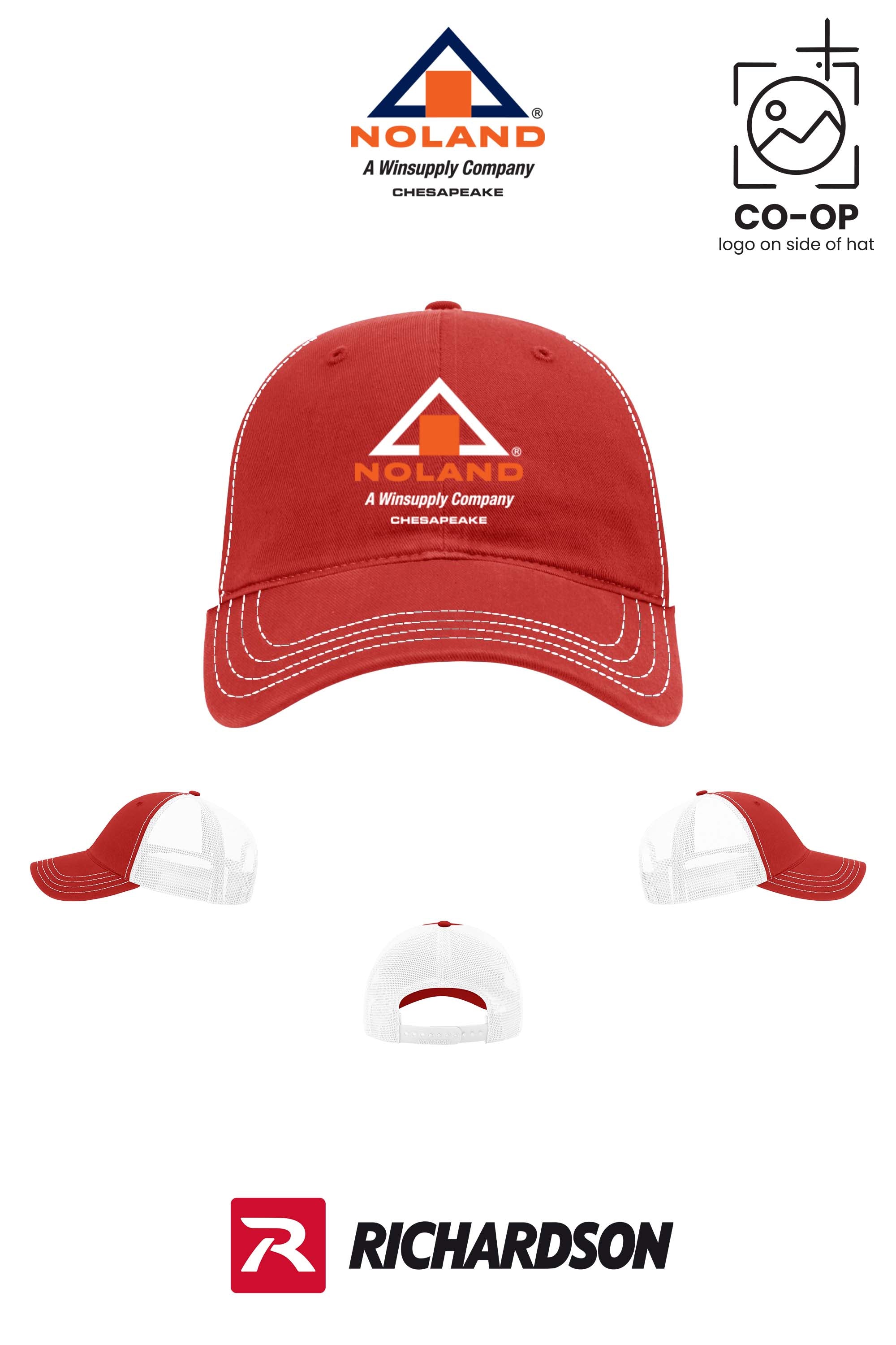 Richardson 111 Garment Washed Trucker - Noland Company Chesapeake