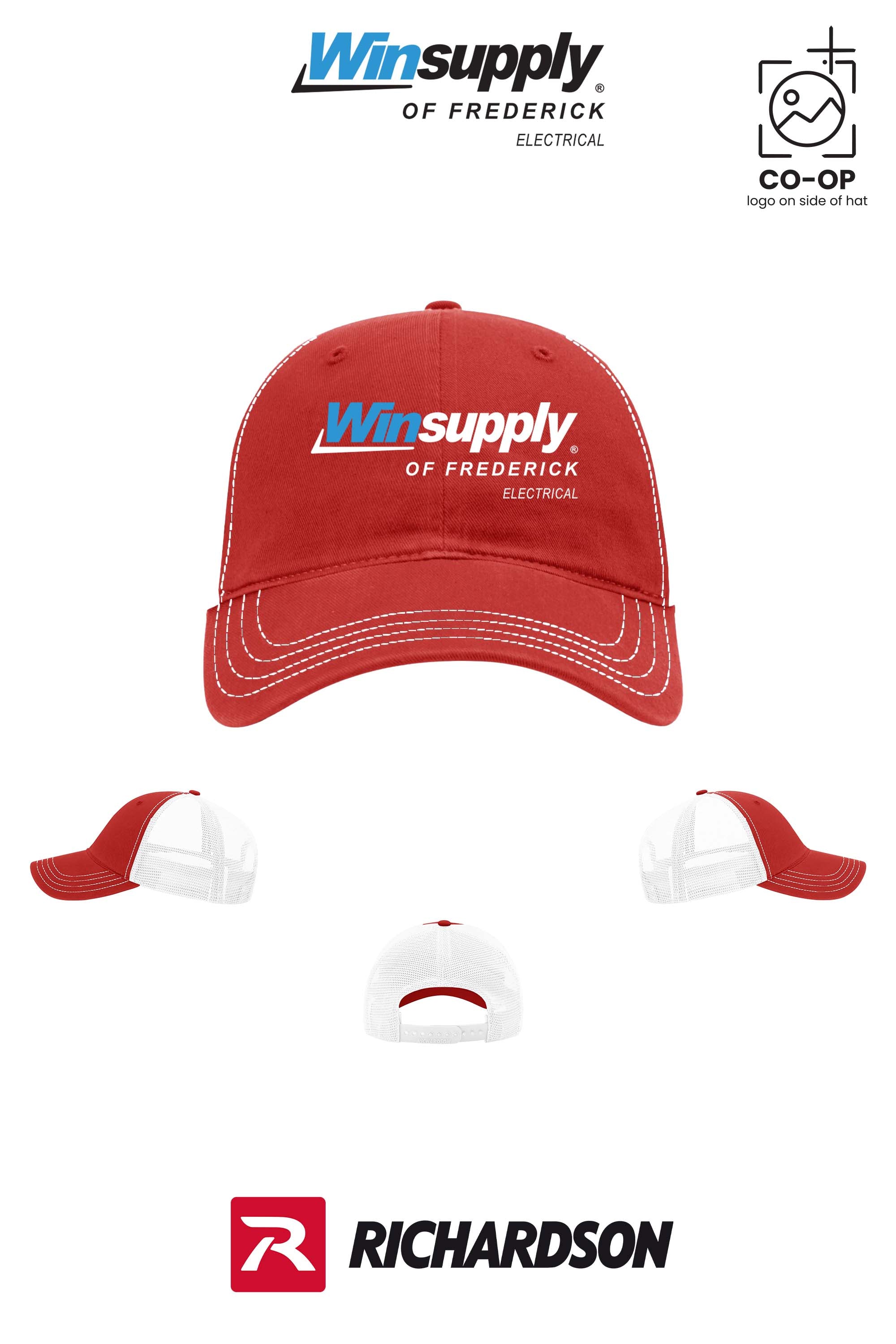 Richardson 111 Garment Washed Trucker - Winsupply of Frederick