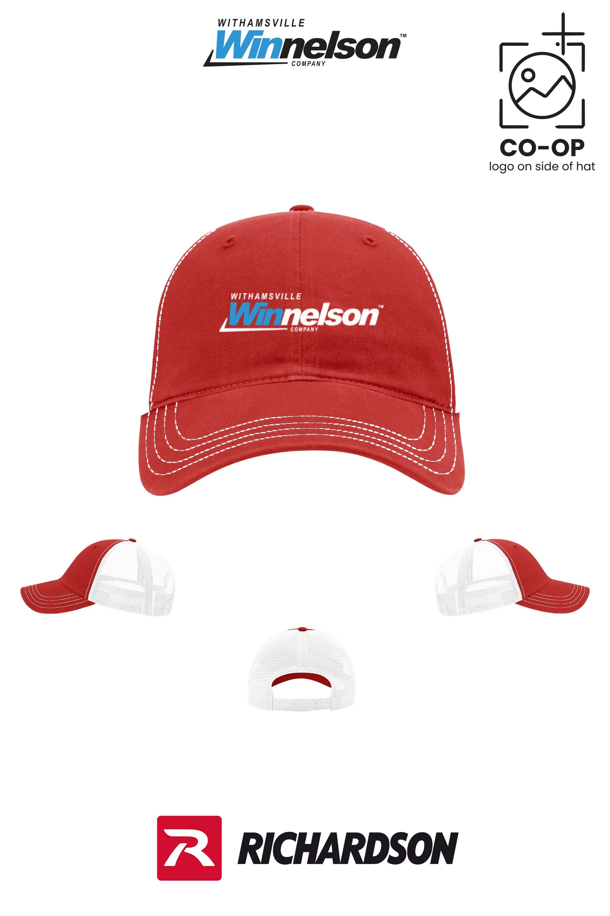 Richardson 111 Garment Washed Trucker - Withamsville Winnelson