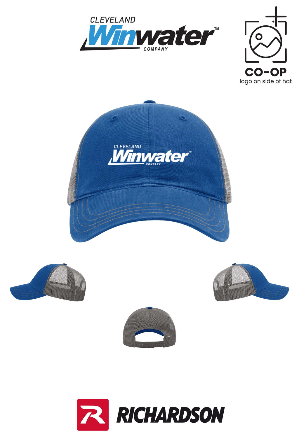 Richardson 111 Garment Washed Trucker - Winwater of Cleveland